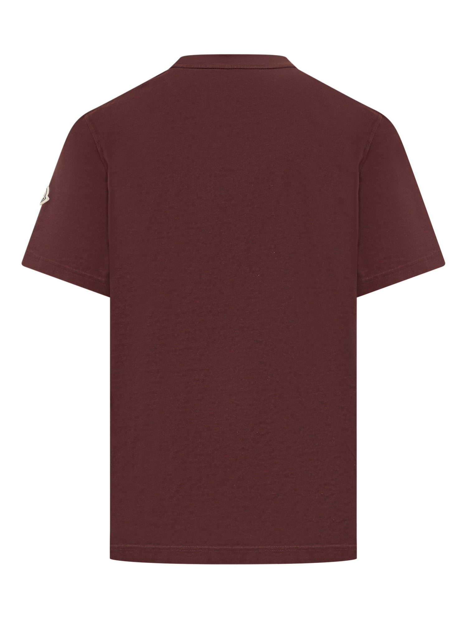 Оригінальна Short Sleeve T-Shirt With Moncler Lettering Logo Moncler – вид ззаду