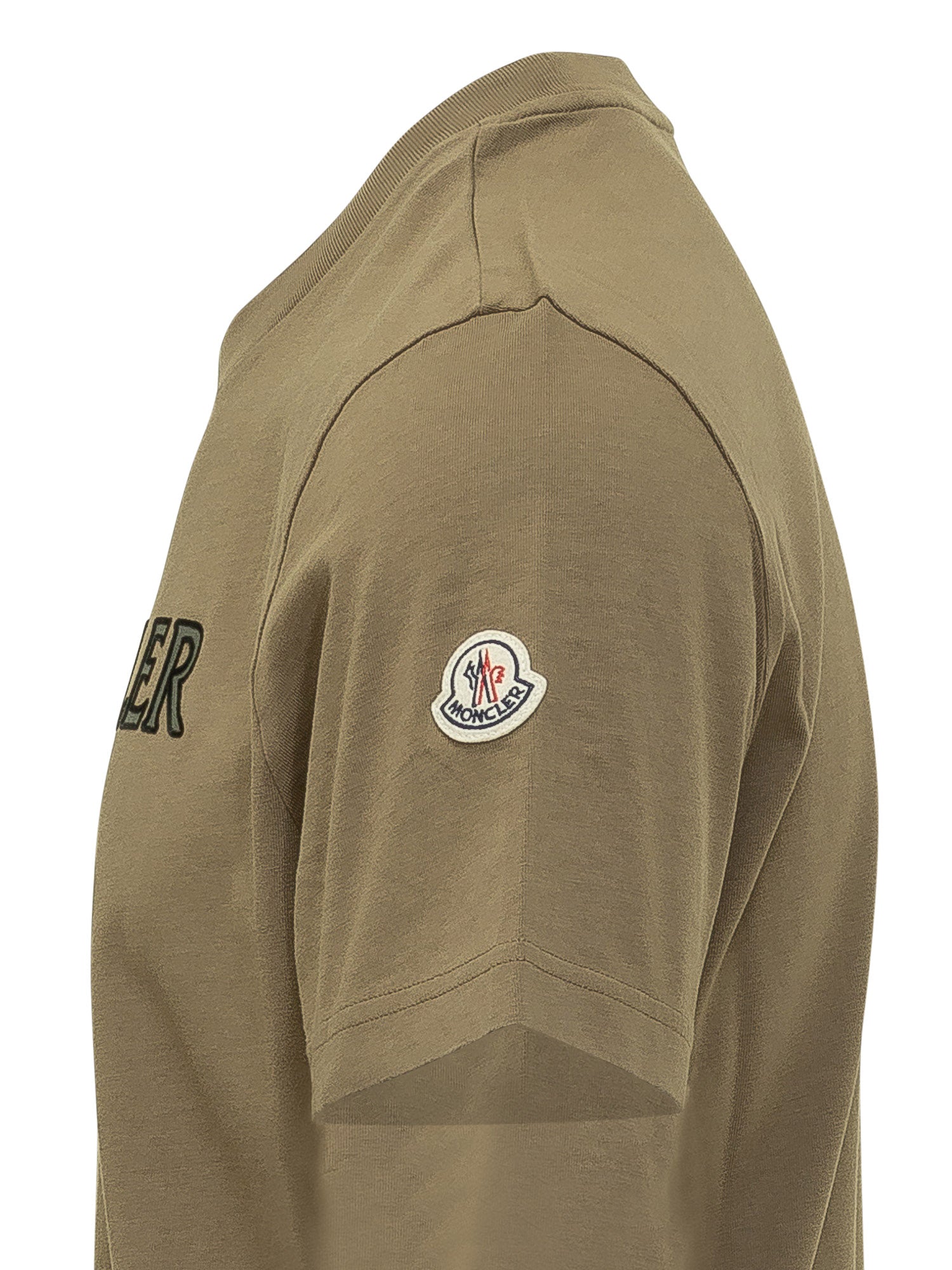 Оригінальна Short Sleeve T-Shirt With Moncler Lettering Logo Moncler – детальний вид