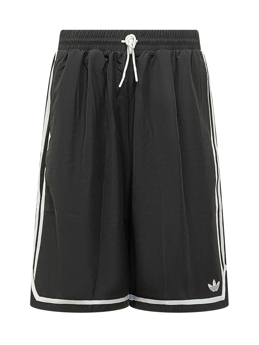 Long Shorts With Drawstring And Side Stripes Adidas оригінал – Купити в Україні – боковий вид