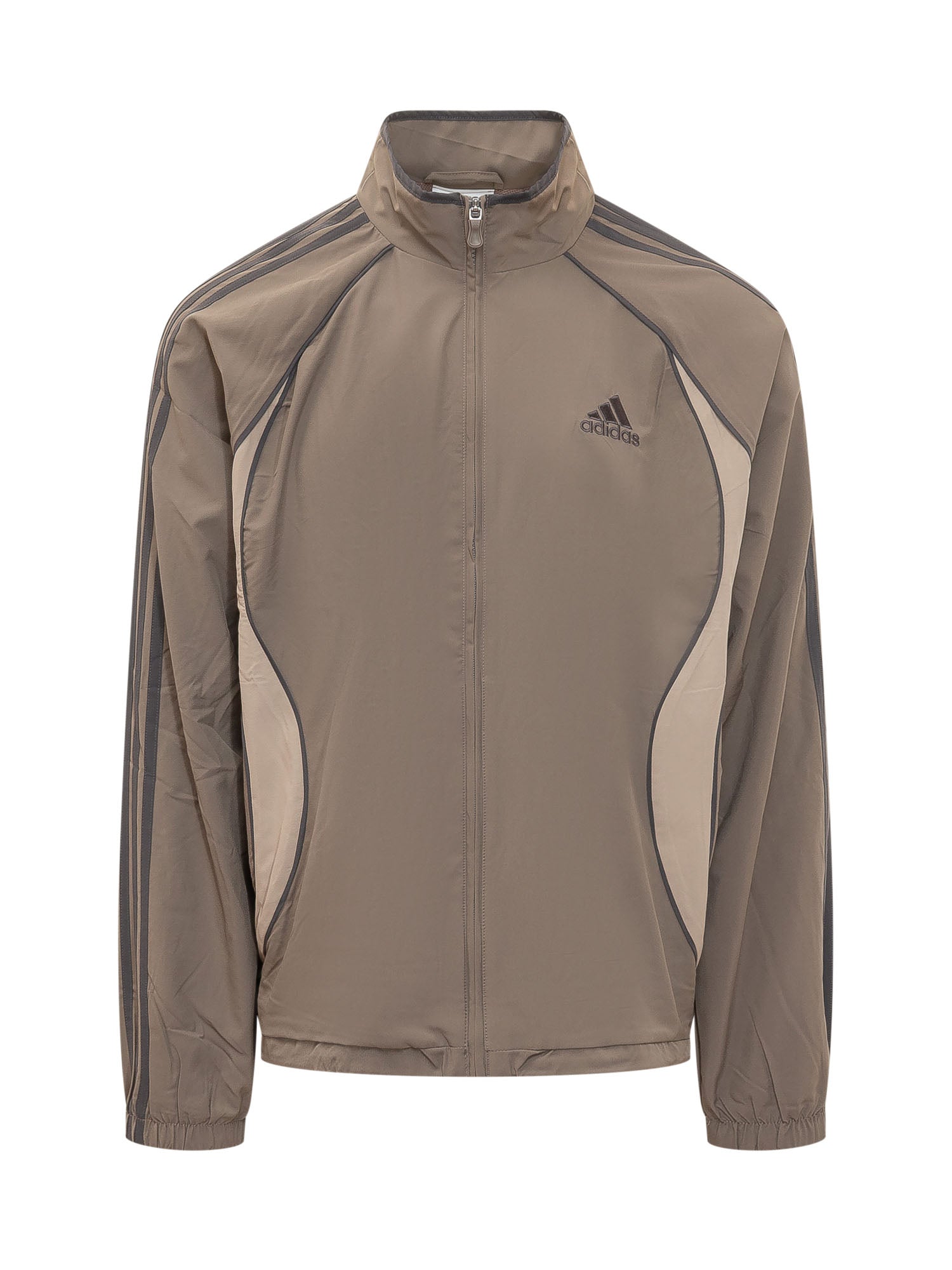 Zip Jacket With High Neck Adidas – Гарантія оригінальності – боковий вид - ADIDAS