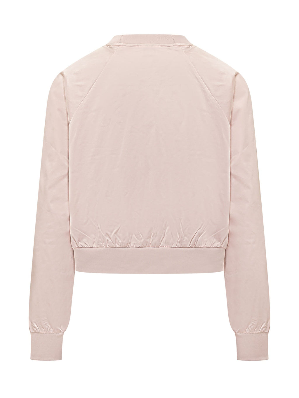 Оригінальна Pearl Crew Neck Sweatshirt With Logo And Sleeve Embellishments Adidas – вид ззаду