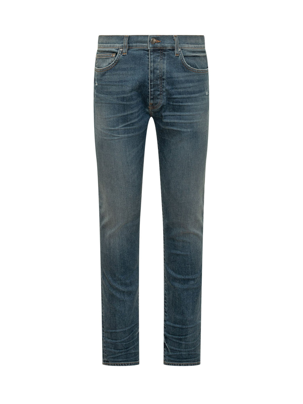 Stack Jeans With Five Pockets And Tapered Leg Amiri оригінал – Купити в Україні – боковий вид