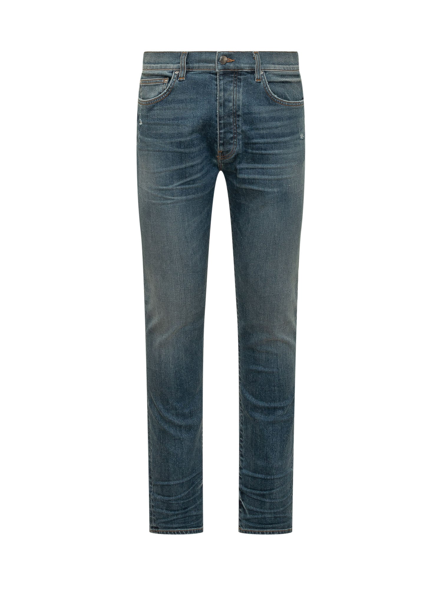 Stack Jeans With Five Pockets And Tapered Leg Amiri оригінал – Купити в Україні – боковий вид