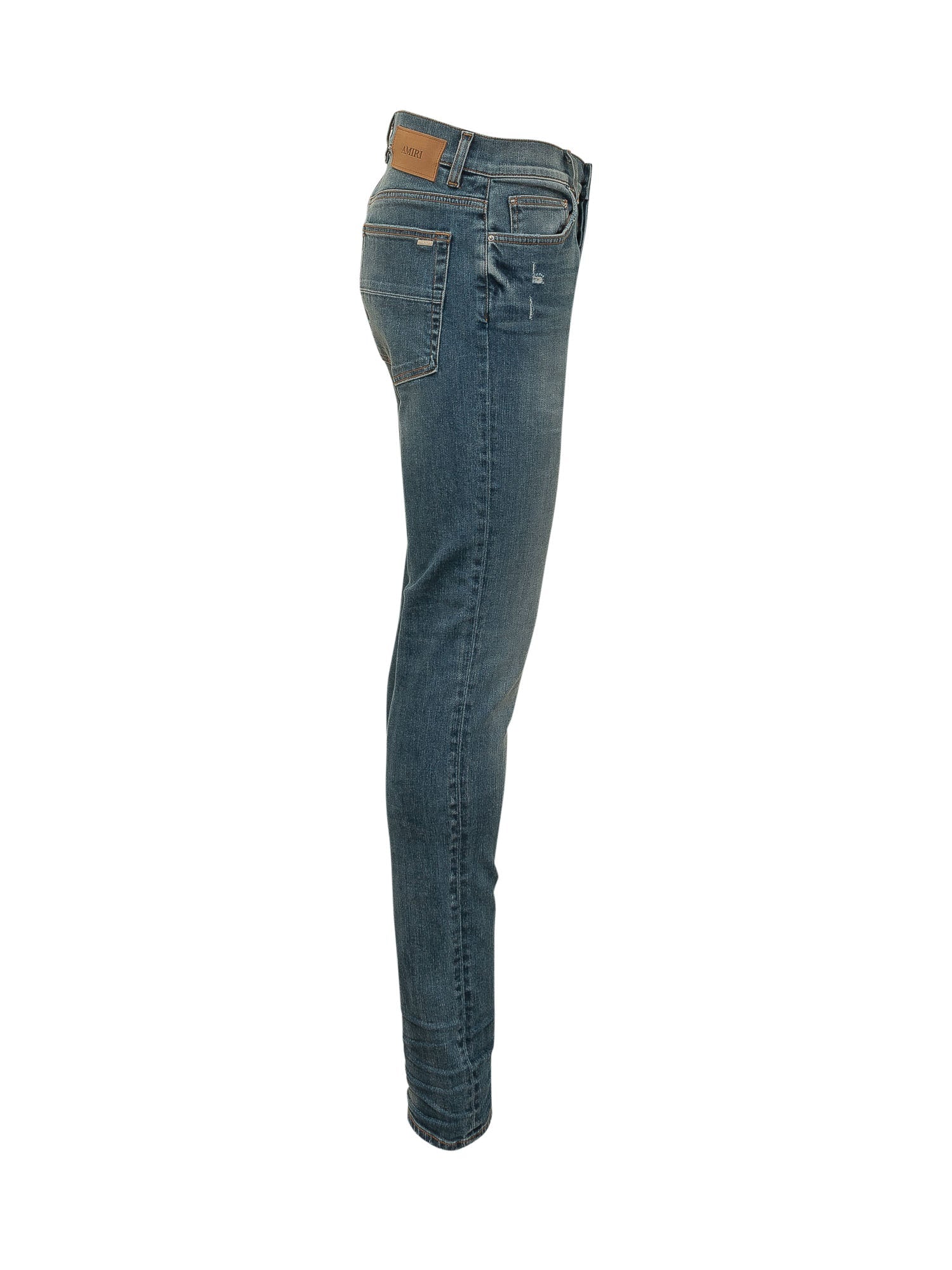 Stack Jeans With Five Pockets And Tapered Leg Amiri оригінал – Купити в Україні – детальний вид