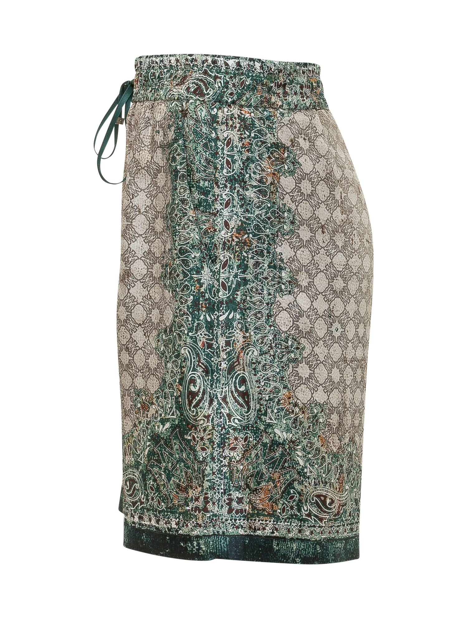 Bandana Shorts With Drawstring And All-Over Print Amiri оригінал – Купити в Україні – детальний вид