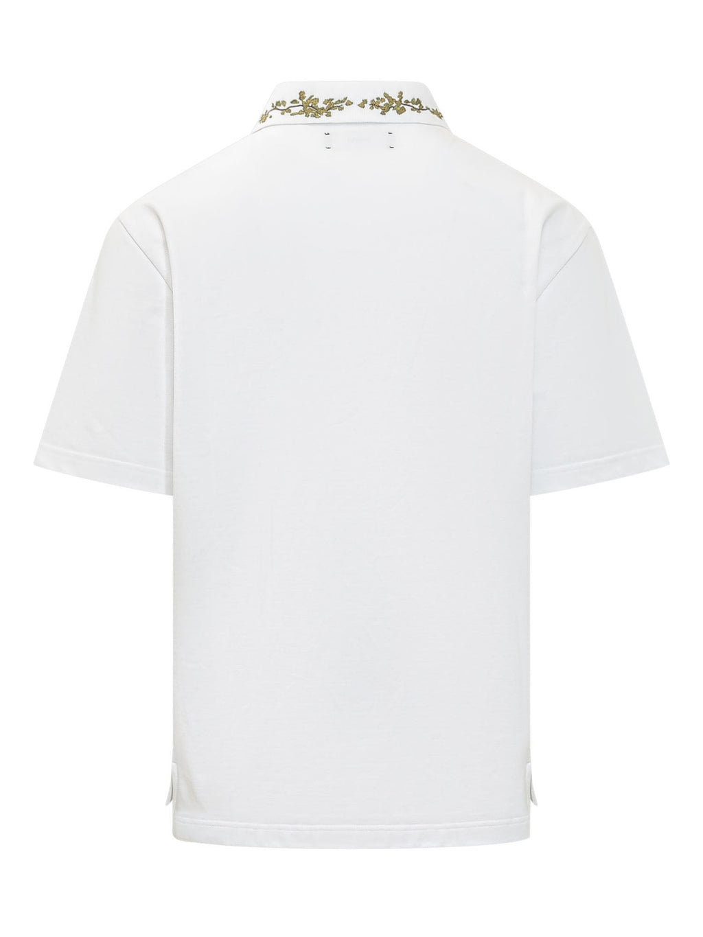 Polo With Embroidered Collar Amiri – Гарантія оригінальності – вид ззаду