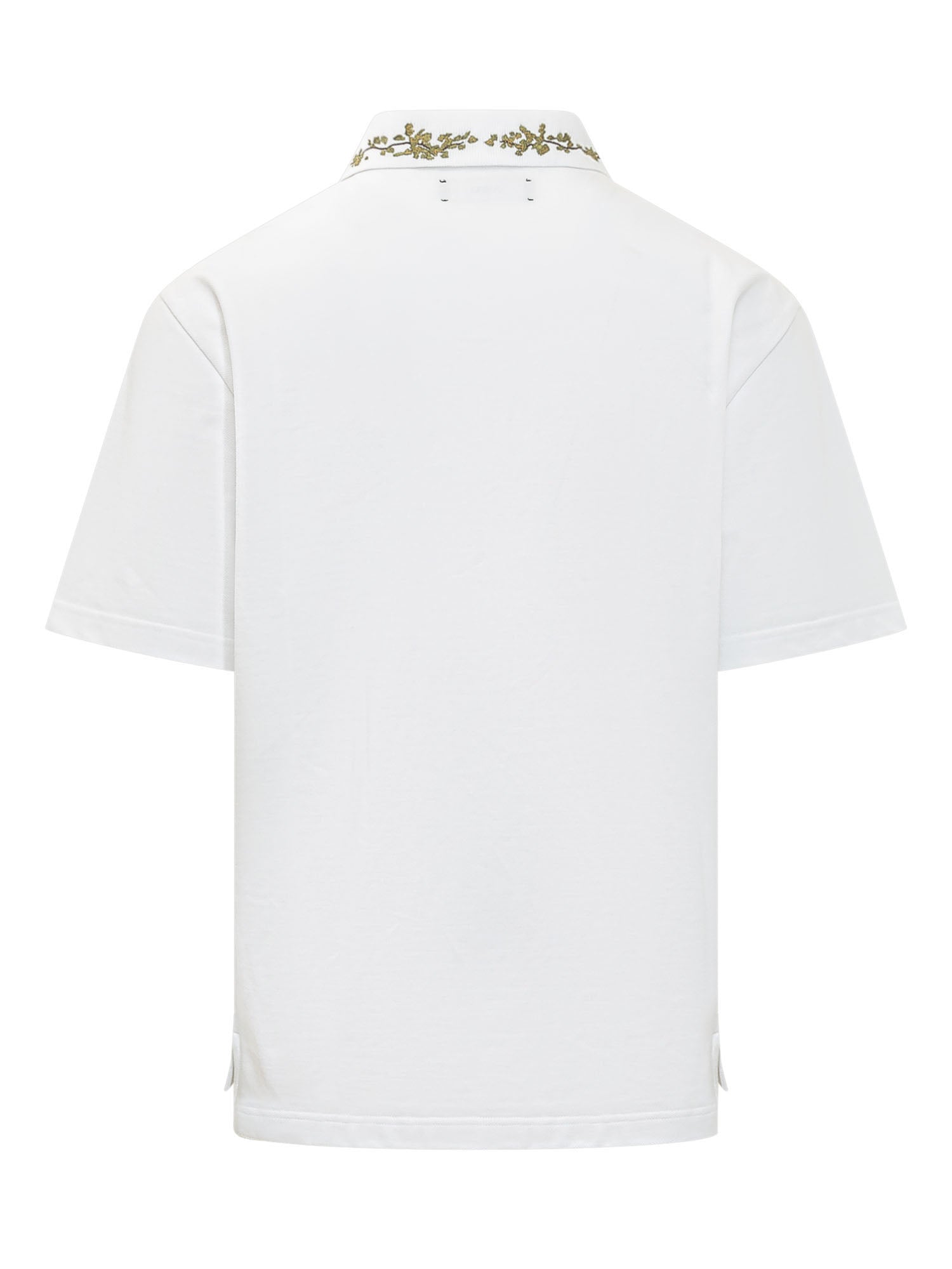 Polo With Embroidered Collar Amiri – Гарантія оригінальності – вид ззаду