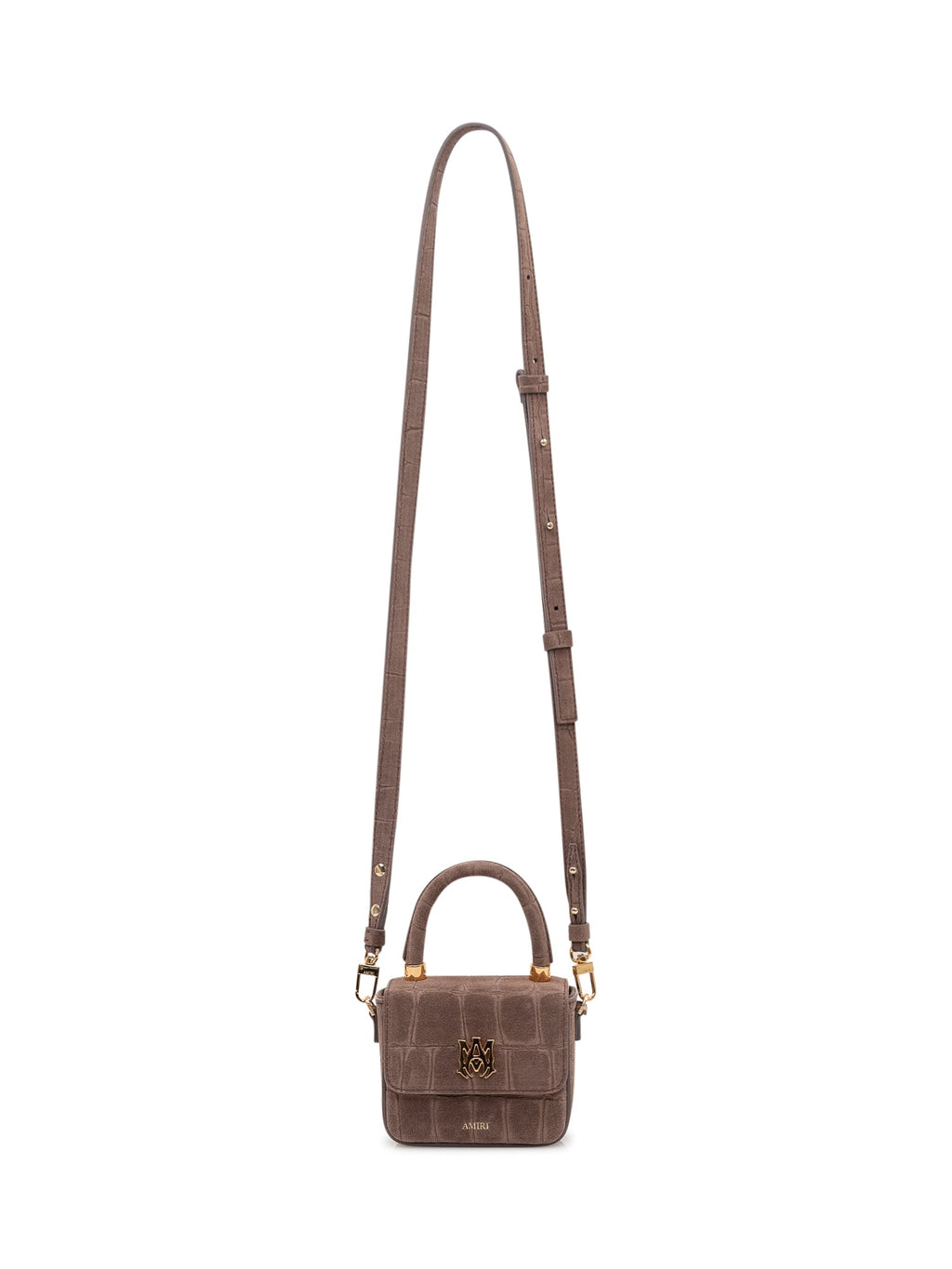 Nano Suede Top Handle Bag Amiri оригінал – Купити в Україні – вид ззаду