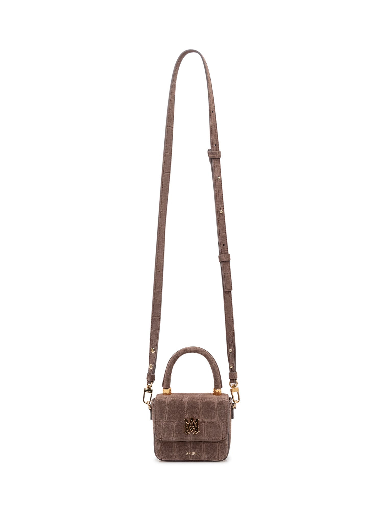 Nano Suede Top Handle Bag Amiri оригінал – Купити в Україні – вид ззаду