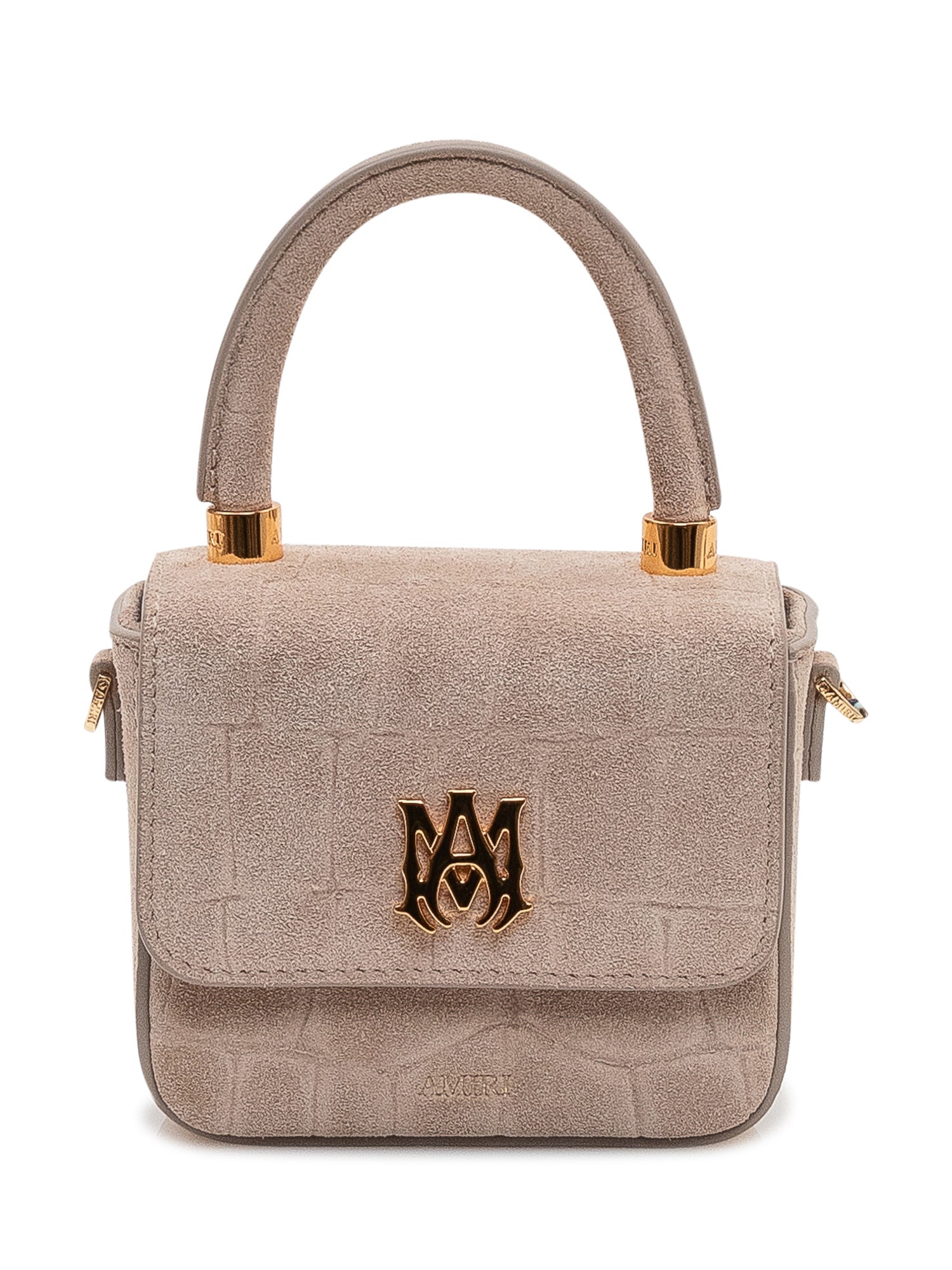 Nano Suede Top Handle Bag Amiri оригінал – Купити в Україні – боковий вид