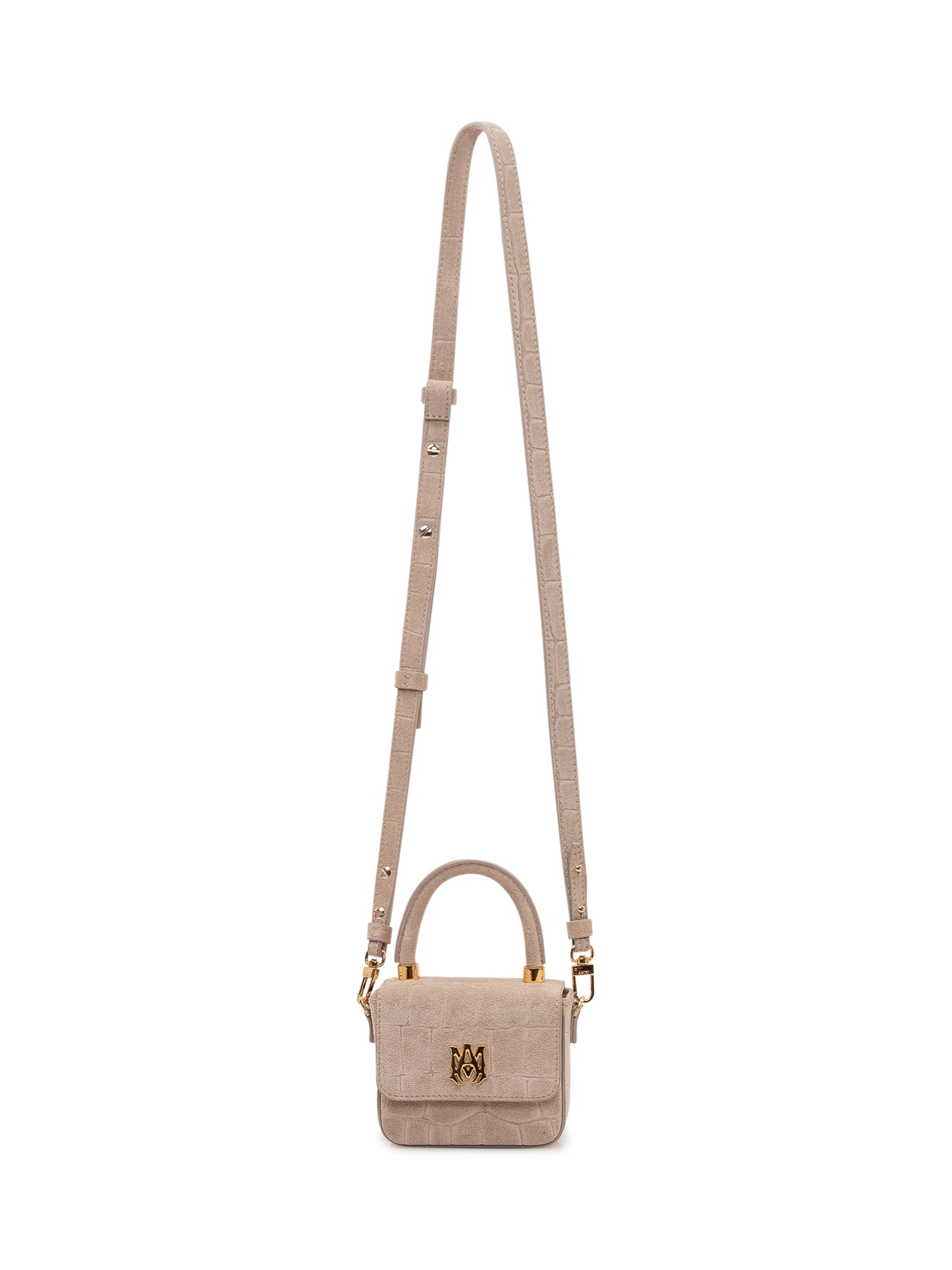 Nano Suede Top Handle Bag Amiri оригінал – Купити в Україні – вид ззаду