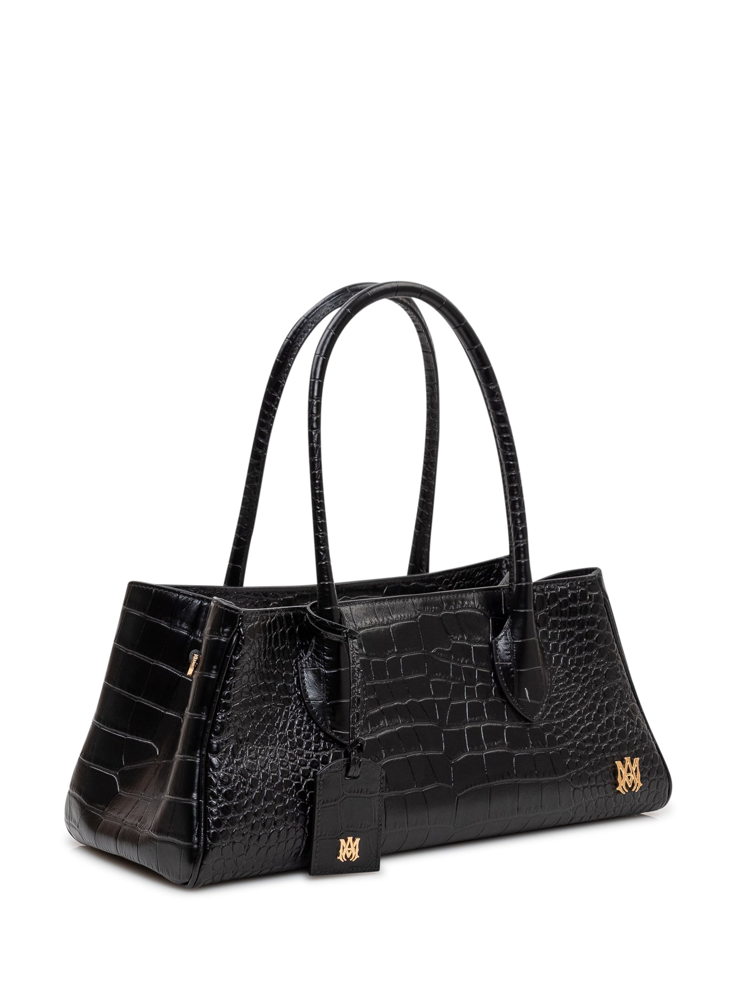 Croc-Effect Leather Shoulder Bag Amiri оригінал – Купити в Україні – детальний вид