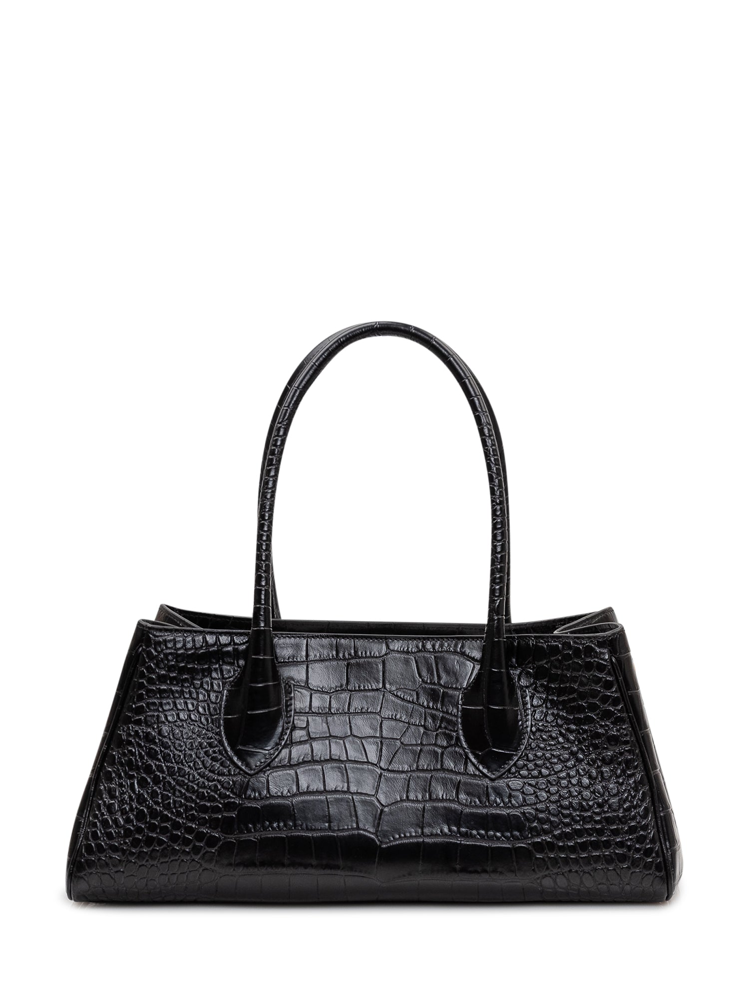 Croc-Effect Leather Shoulder Bag Amiri оригінал – Купити в Україні – збільшений вид