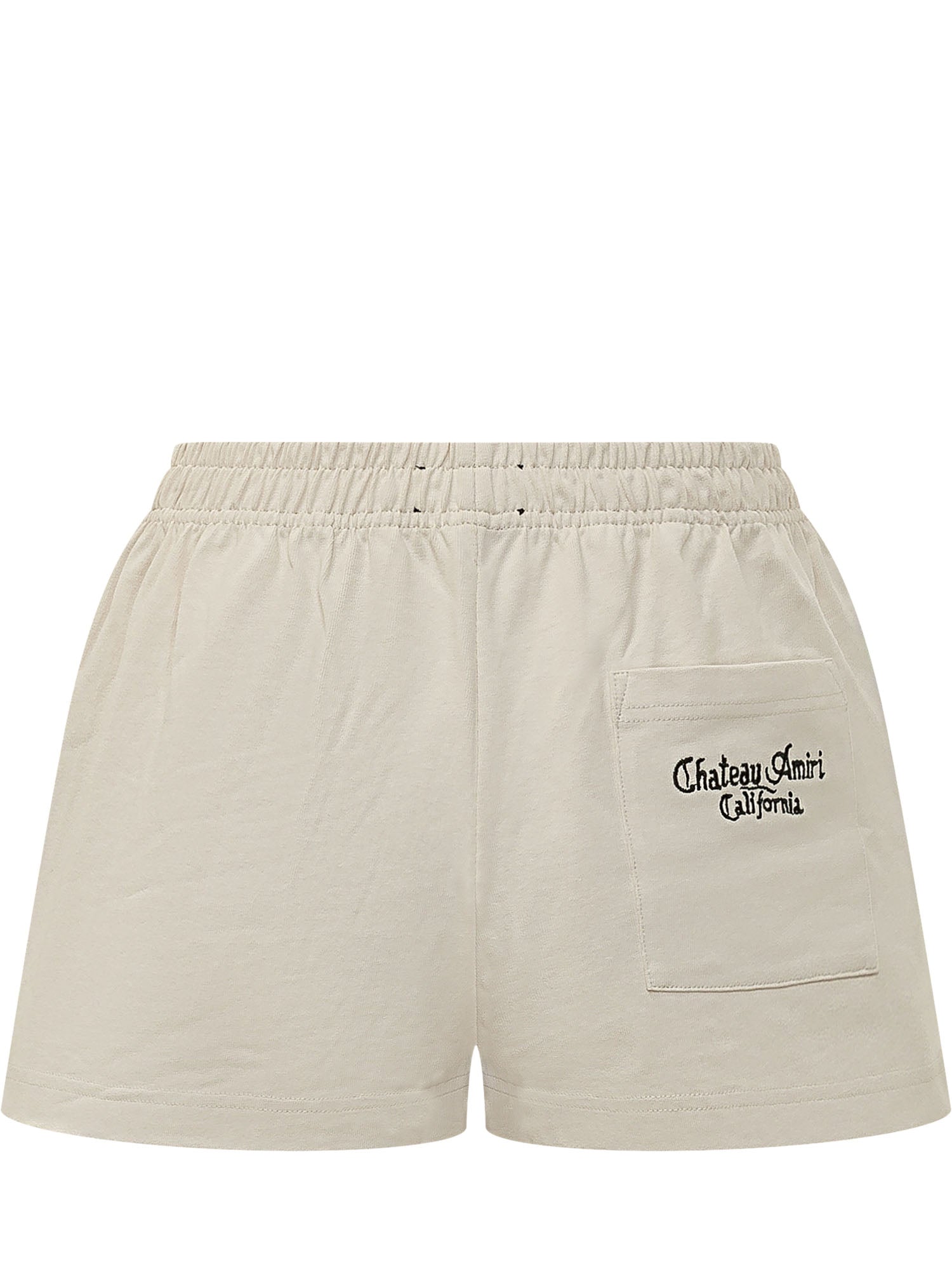 Sweatshorts With Elastic Waist And Logo Patch Amiri оригінал – Купити в Україні – вид ззаду