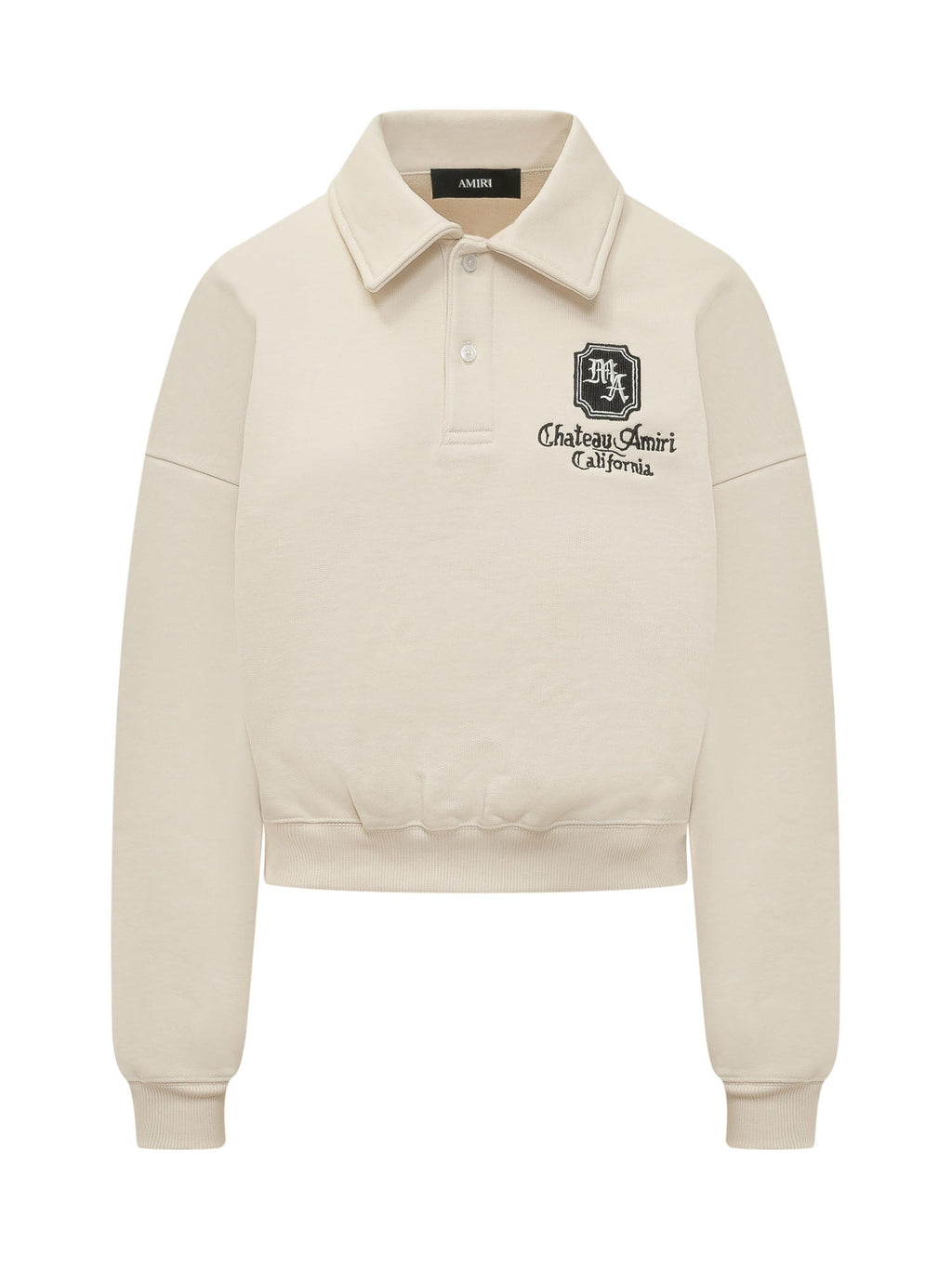 Chateau Polo Sweater With Front Embroidery Amiri оригінал – Купити в Україні – боковий вид