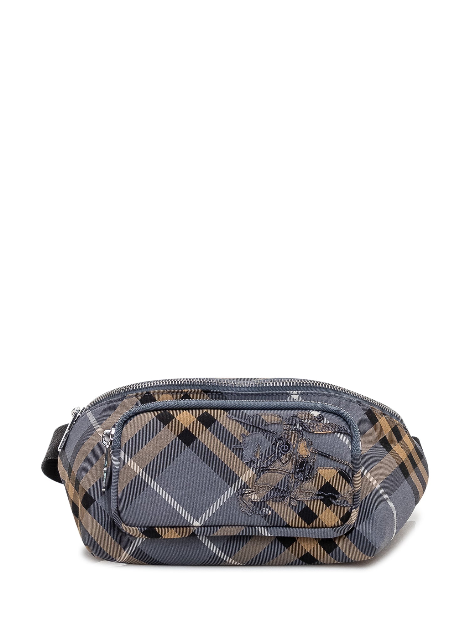 Оригінальна Check Belt Bag With Front Pocket Burberry – боковий вид
