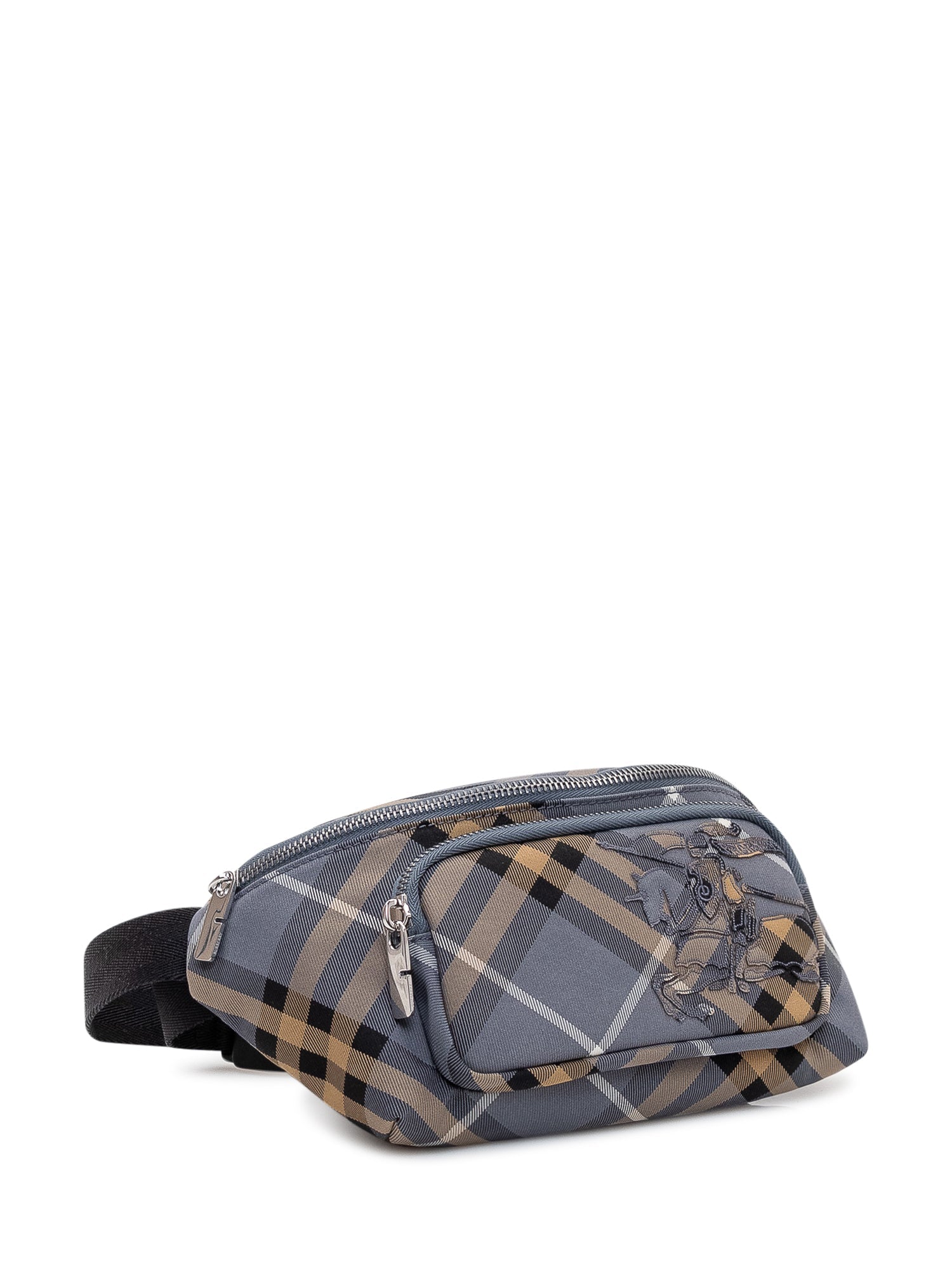Оригінальна Check Belt Bag With Front Pocket Burberry – вид ззаду