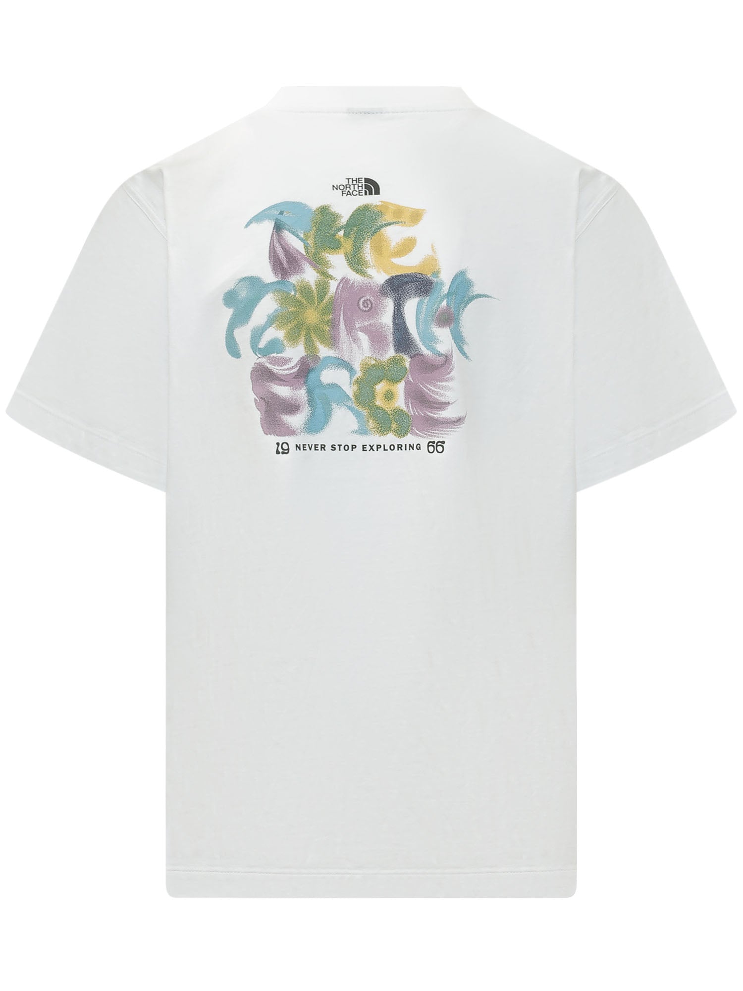 1966 Relaxed T-Shirt With Logo The north face оригінал – Купити в Україні – вид ззаду