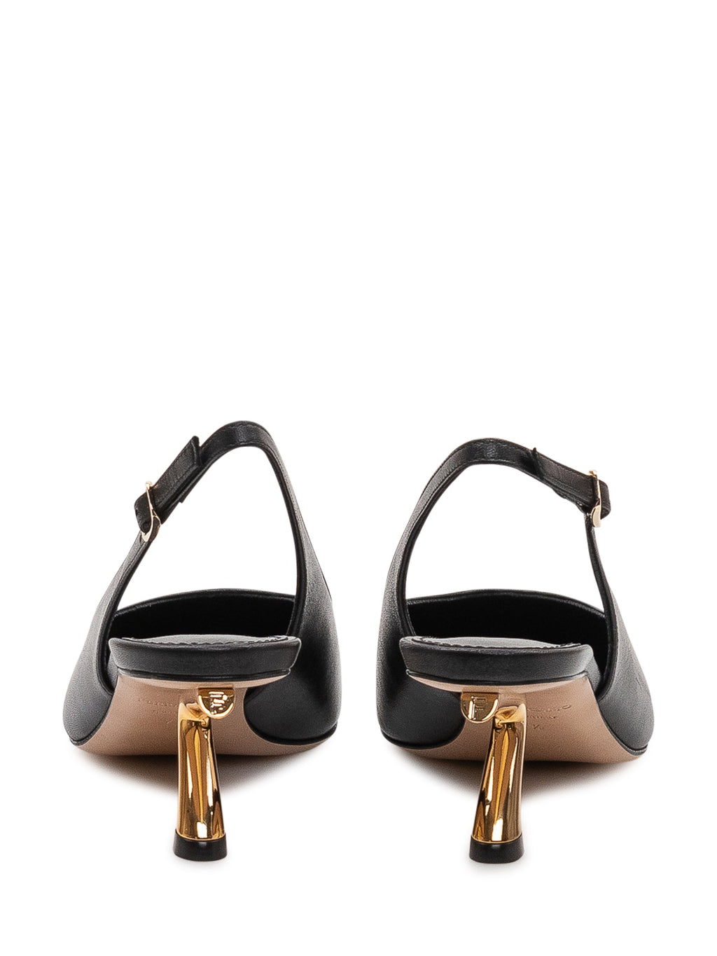 Slingback Shoe With Sculpted Heel Salvatore ferragamo – Гарантія оригінальності – детальний вид
