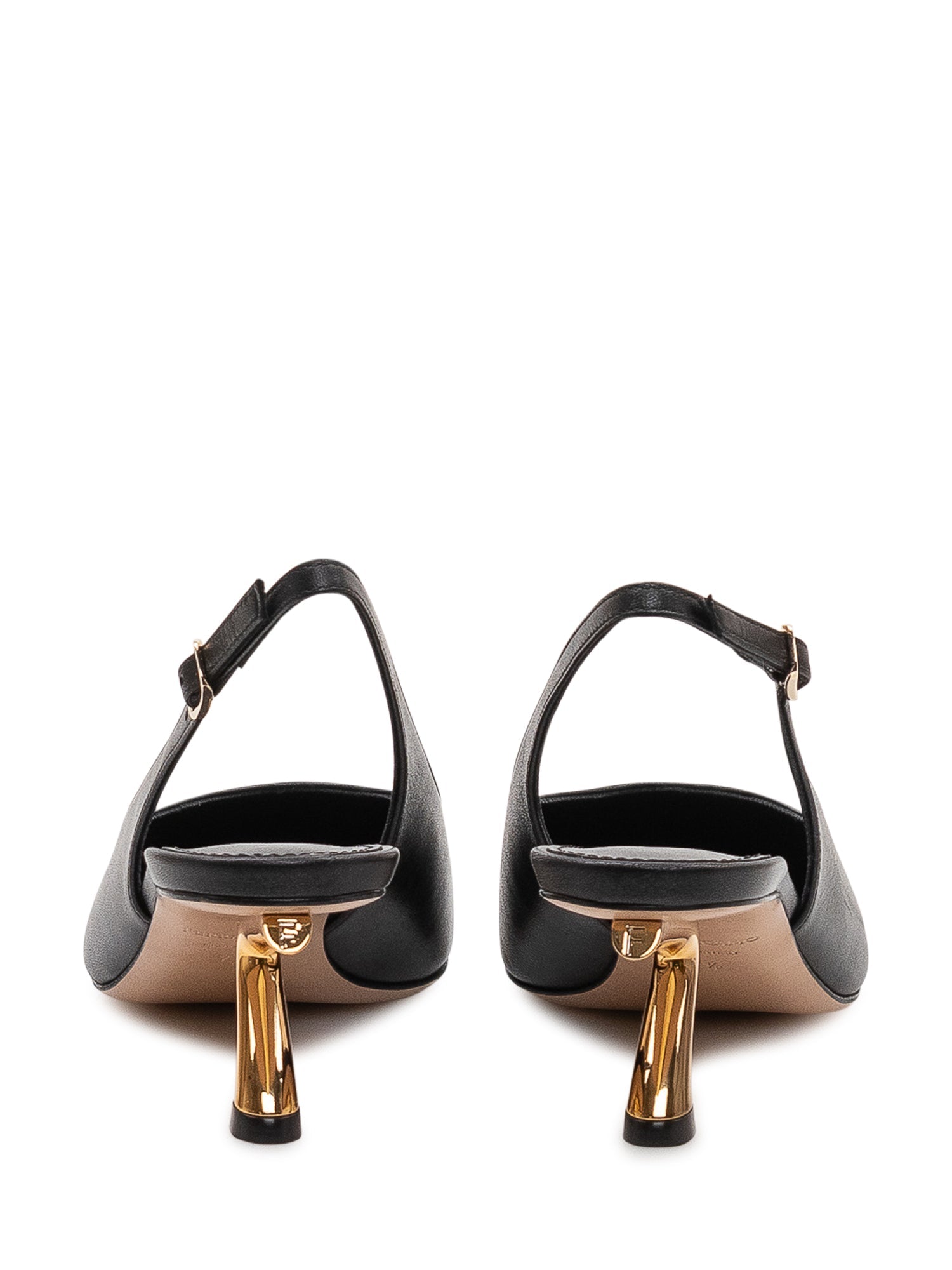 Slingback Shoe With Sculpted Heel Salvatore ferragamo – Гарантія оригінальності – детальний вид