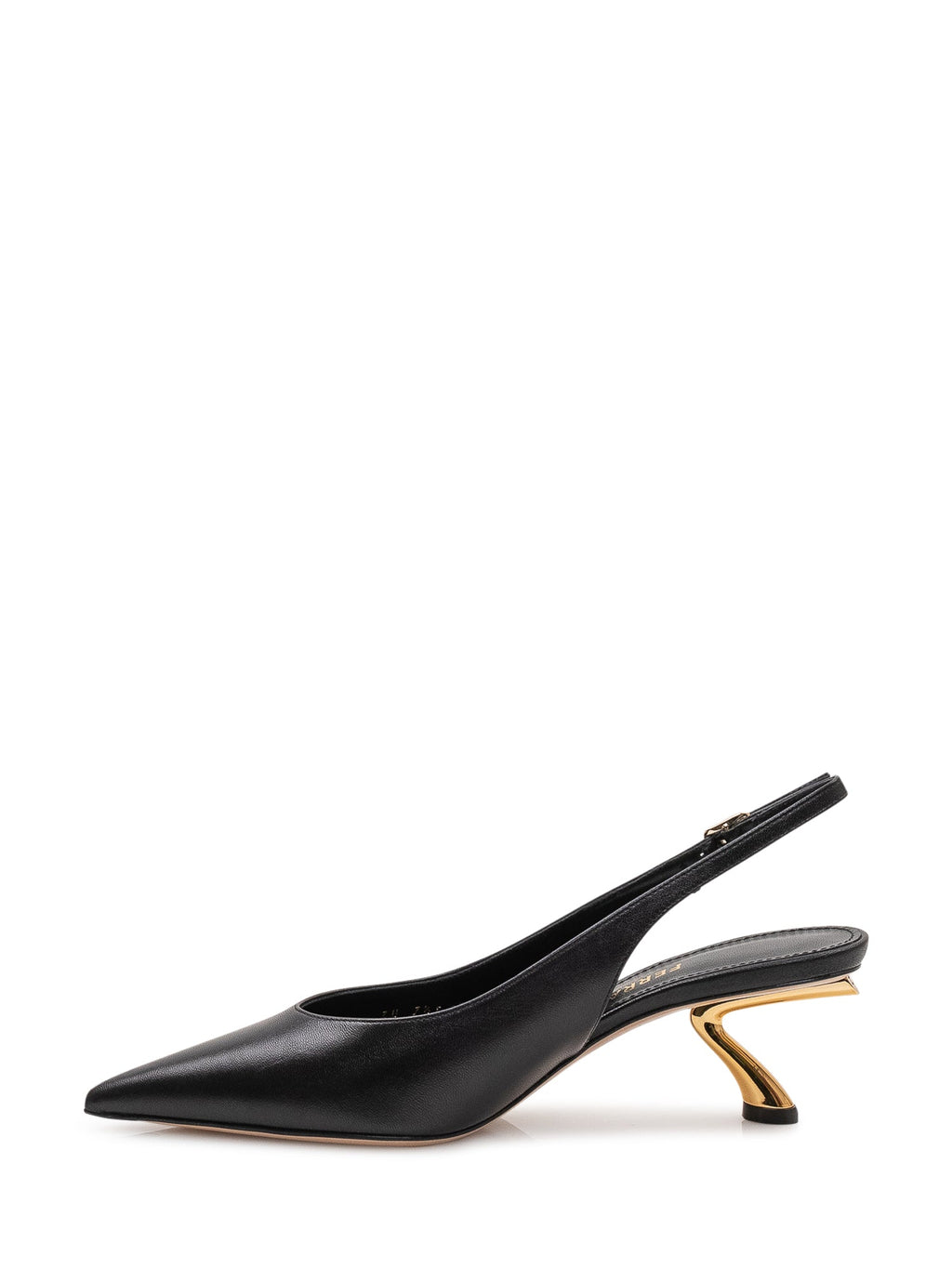 Slingback Shoe With Sculpted Heel Salvatore ferragamo – Гарантія оригінальності – збільшений вид