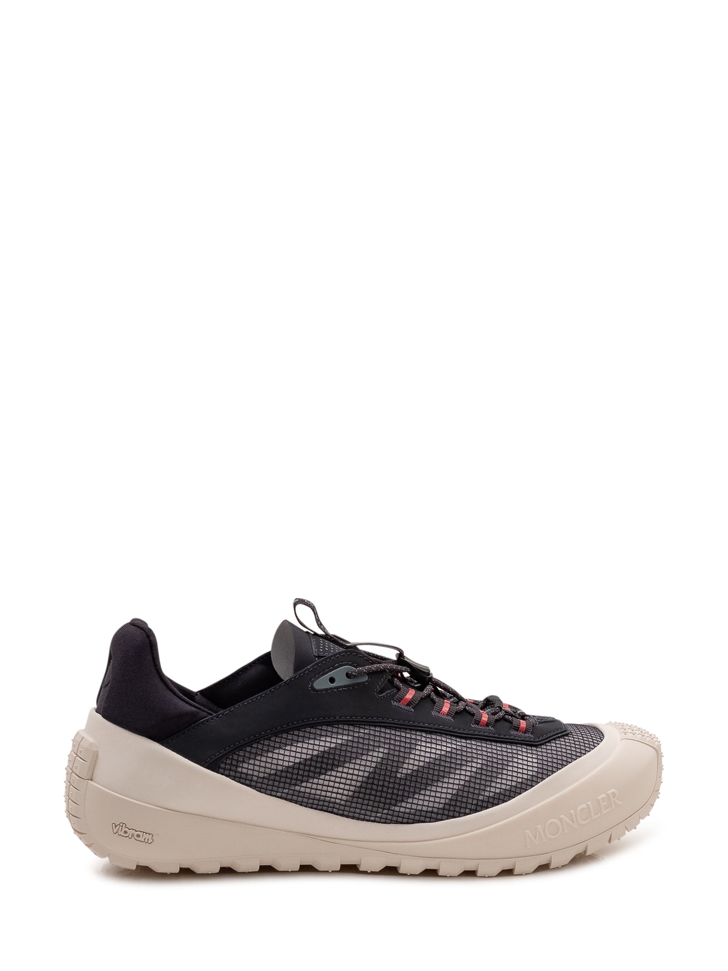 Low Top Lace Up Sneakers Moncler оригінал – Купити в Україні – боковий вид