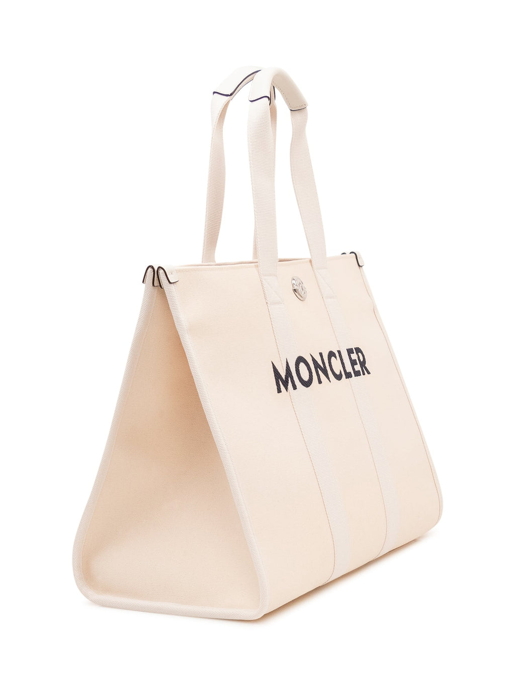 Tote Bag With Double Handles And Logo Moncler – Гарантія оригінальності – вид ззаду