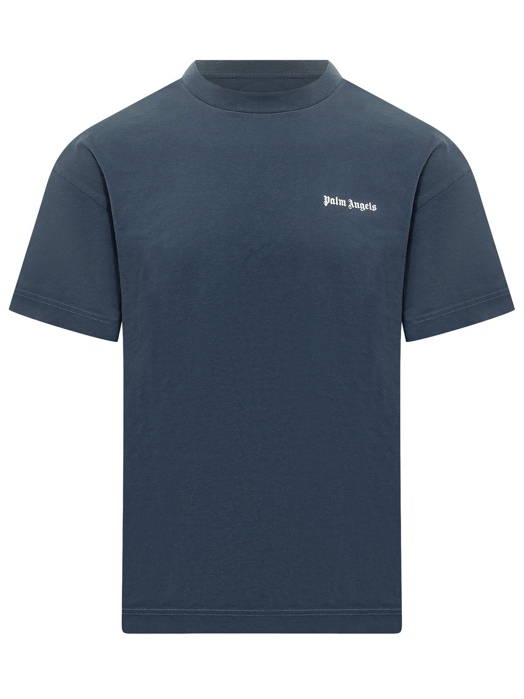 T-Shirt With Chest Logo Palm angels – Гарантія оригінальності – боковий вид