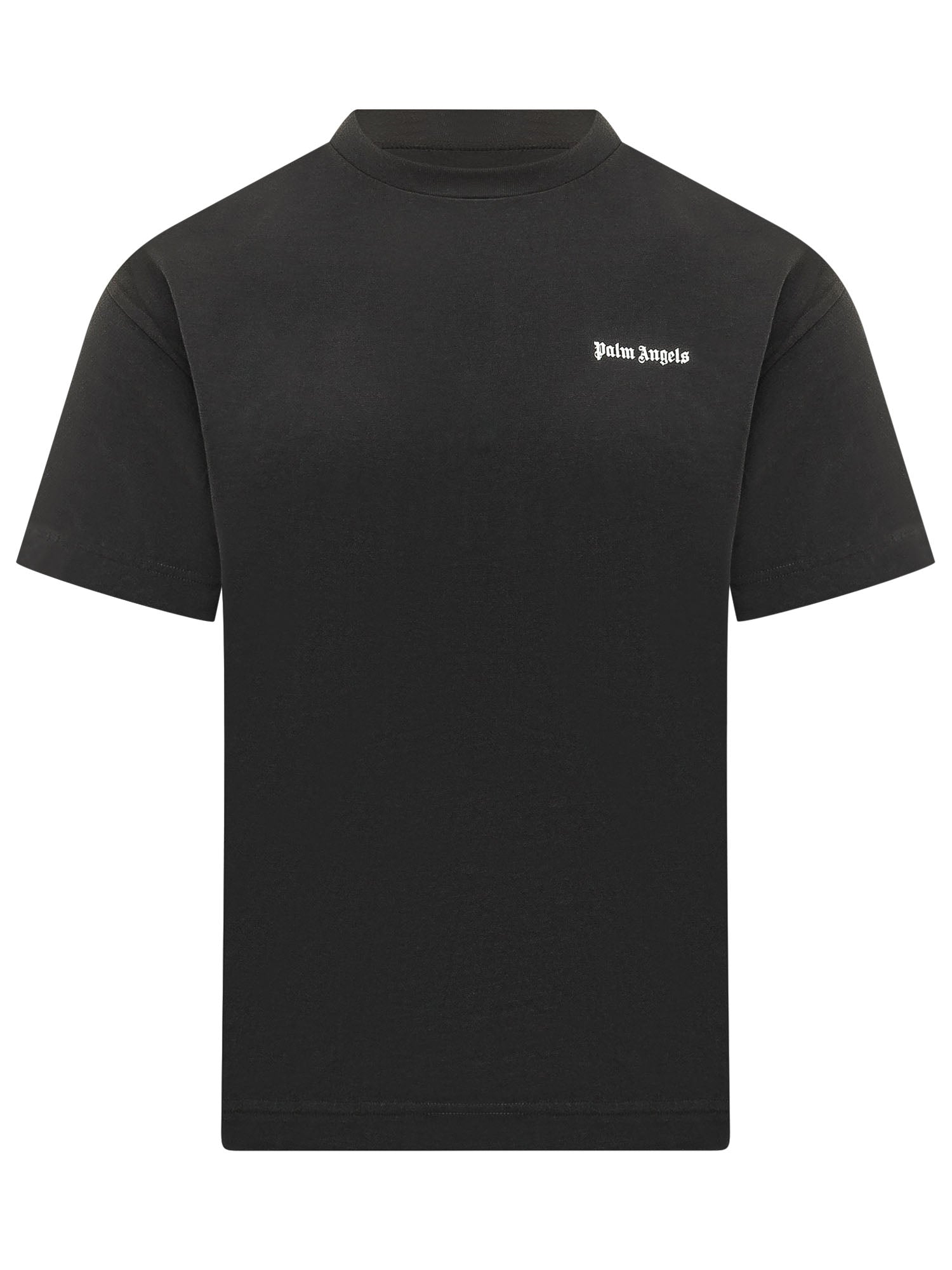 T-Shirt With Chest Logo Palm angels – Гарантія оригінальності – детальний вид