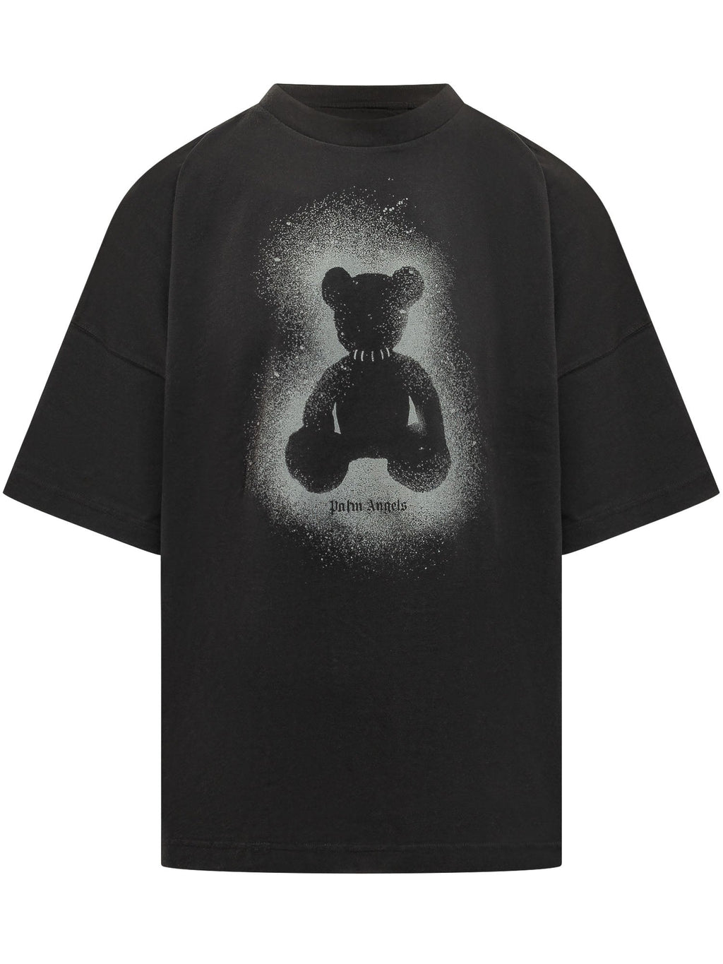 Оригінальна T-Shirt With Spray Effect Bear Print Palm angels – боковий вид