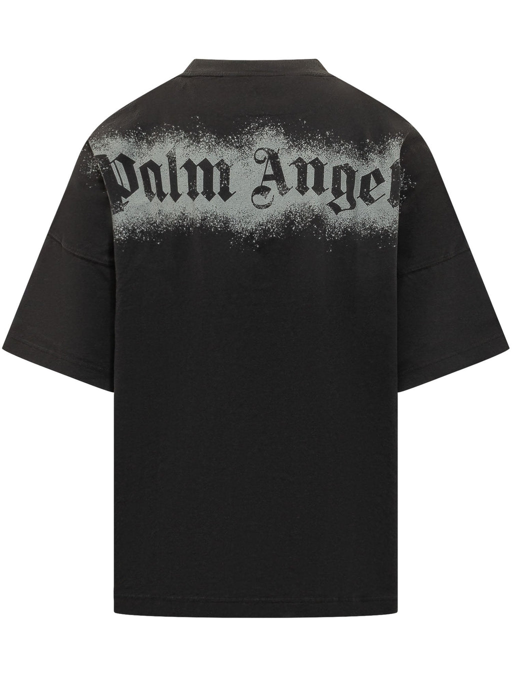 Оригінальна T-Shirt With Spray Effect Bear Print Palm angels – вид ззаду