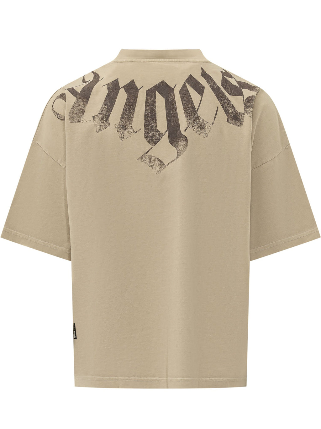 Оригінальна T-Shirt Crewneck With Logo Print Palm angels – вид ззаду