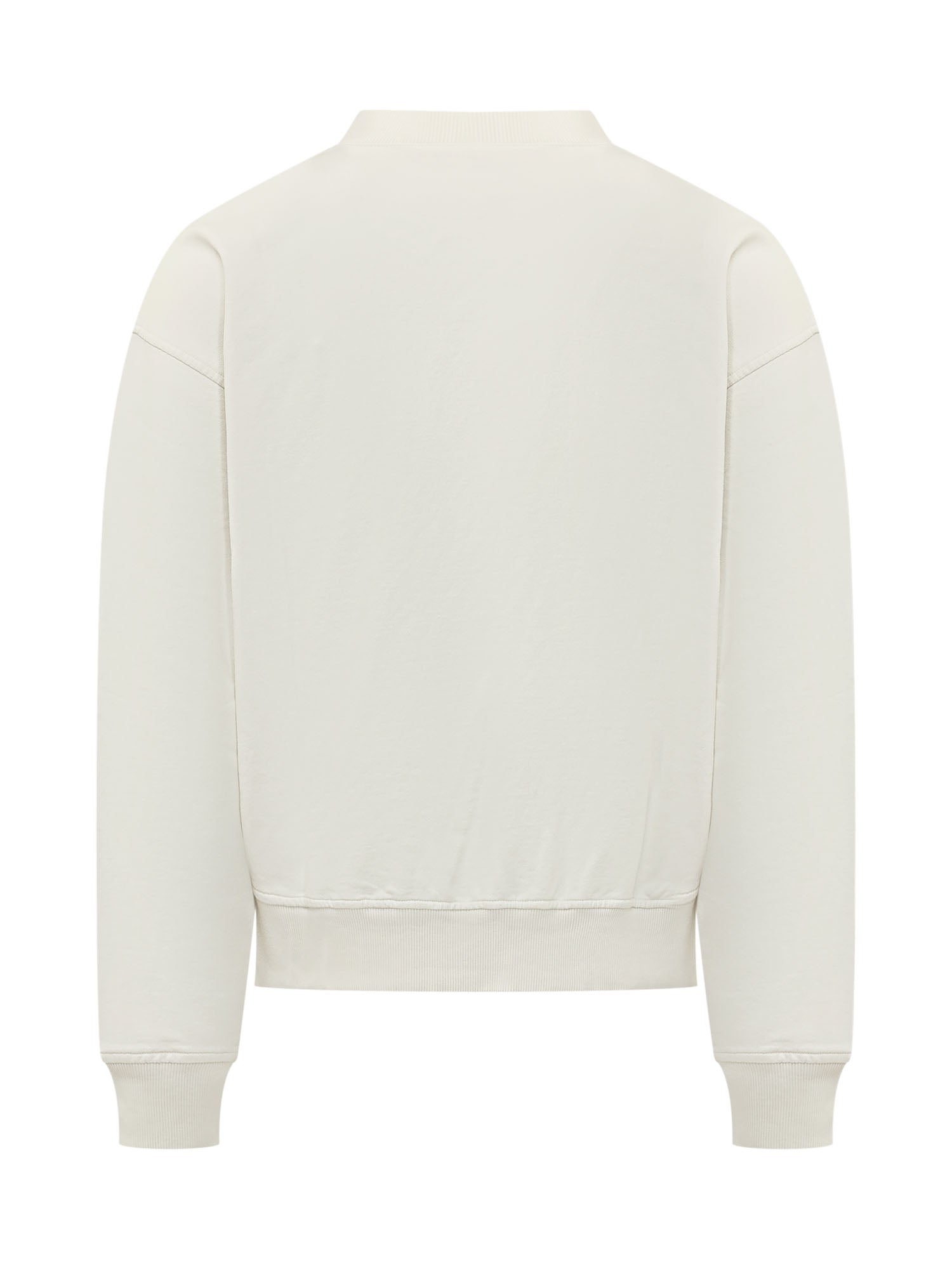 Оригінальна Crewneck Sweatshirt With Graphic Print Palm angels – вид ззаду