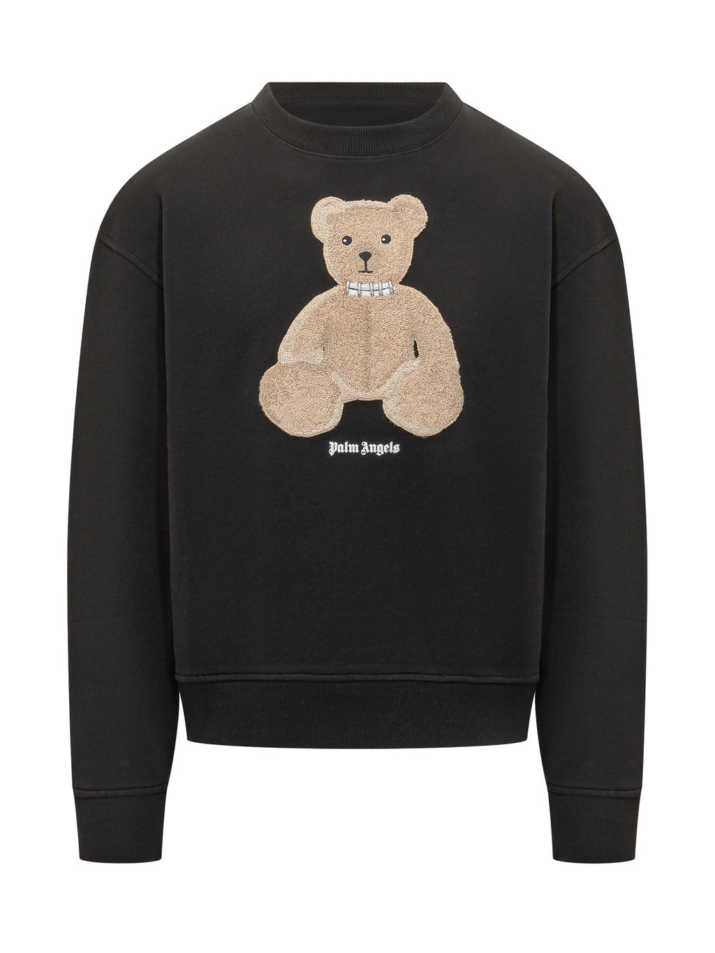 Оригінальна Crew Neck Sweatshirt With Bear Print Palm angels – боковий вид
