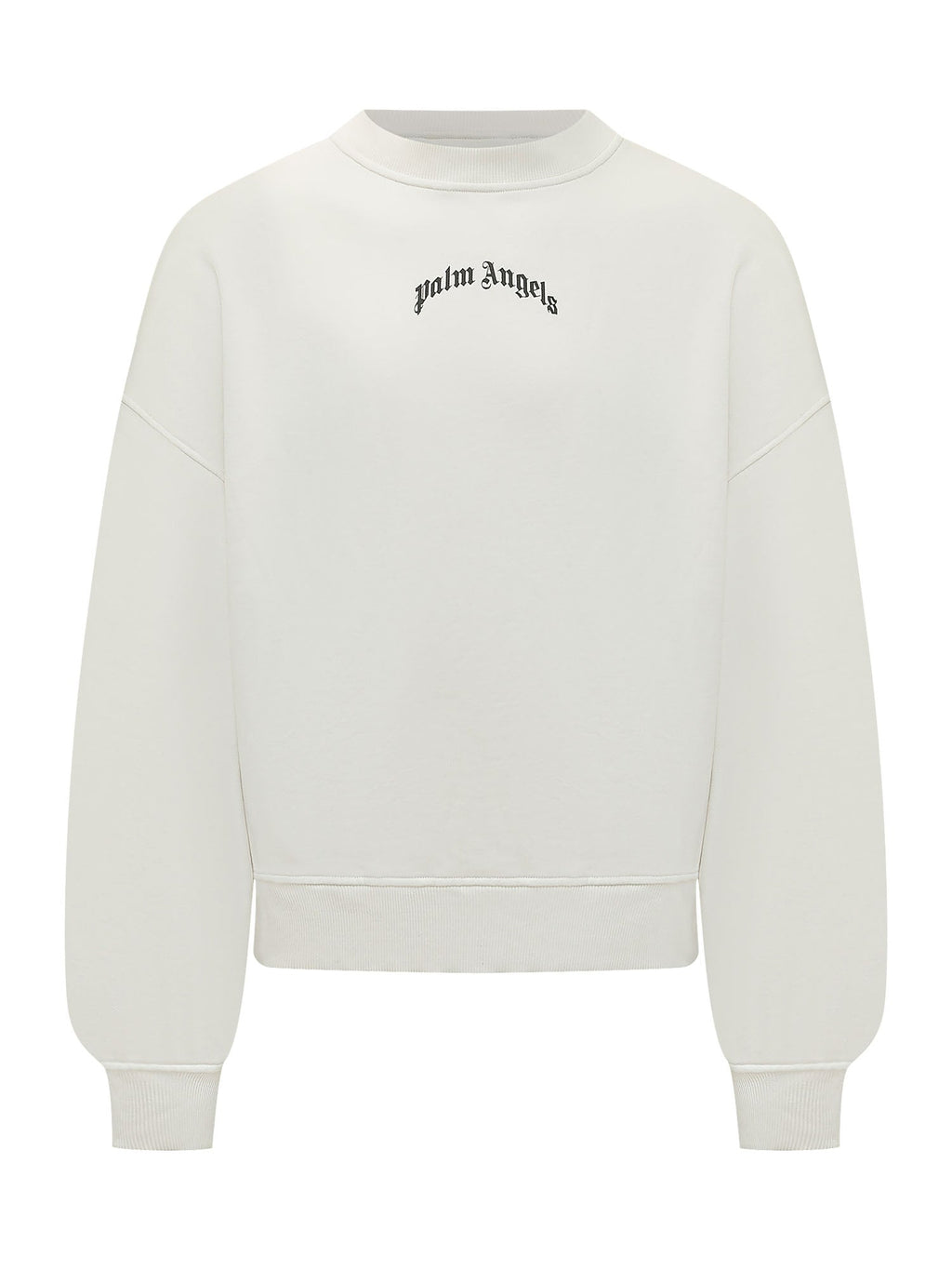 Crew Neck Sweatshirt With Chest Logo Palm angels – Гарантія оригінальності – боковий вид