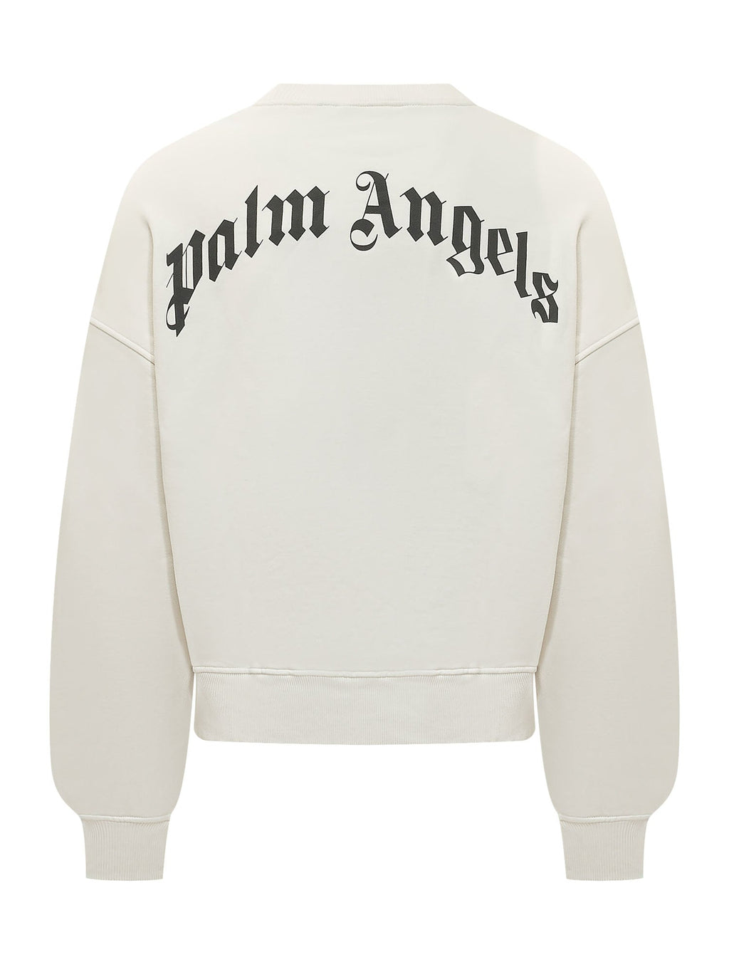 Crew Neck Sweatshirt With Chest Logo Palm angels – Гарантія оригінальності – вид ззаду
