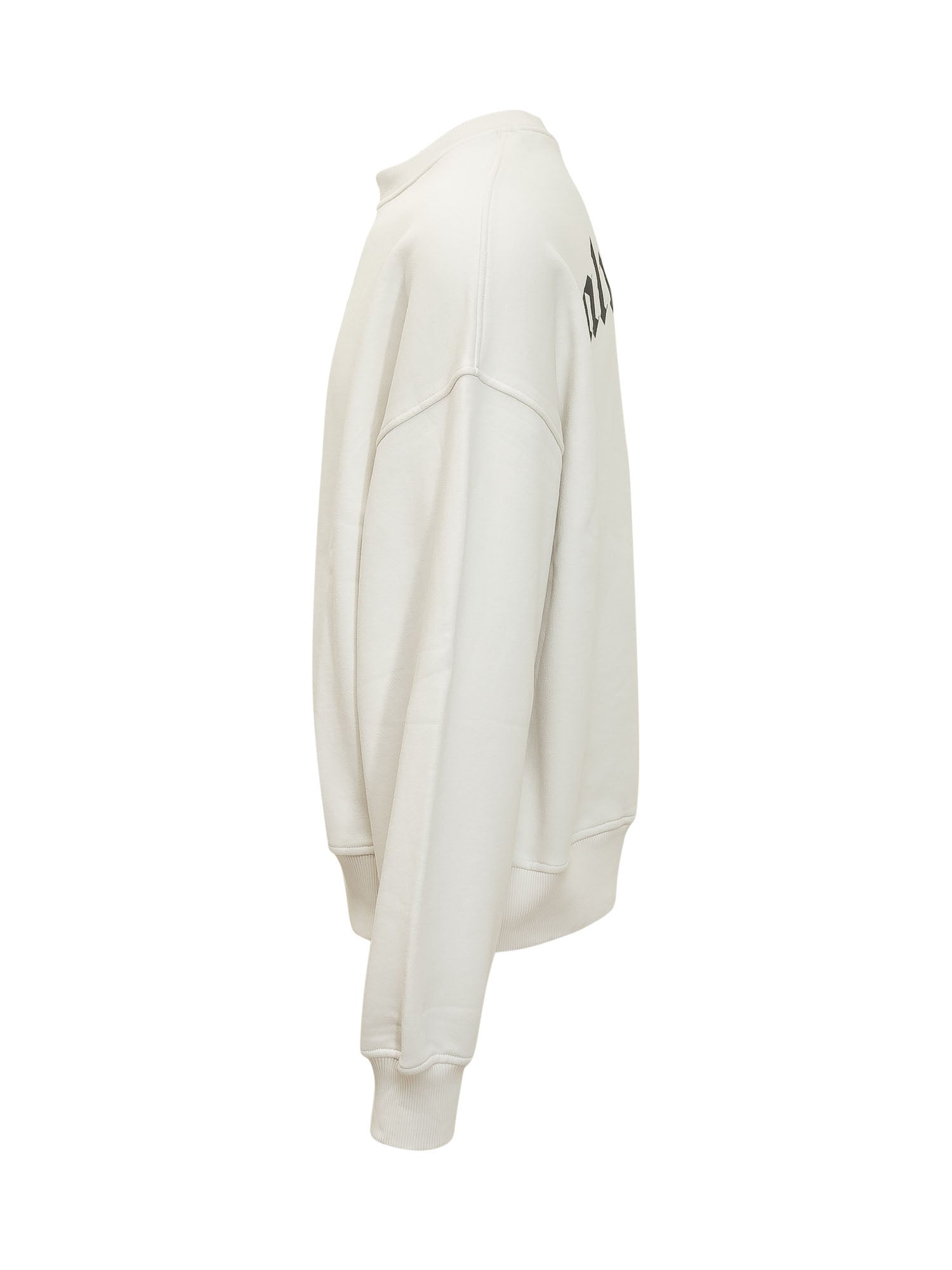 Crew Neck Sweatshirt With Chest Logo Palm angels – Гарантія оригінальності – детальний вид