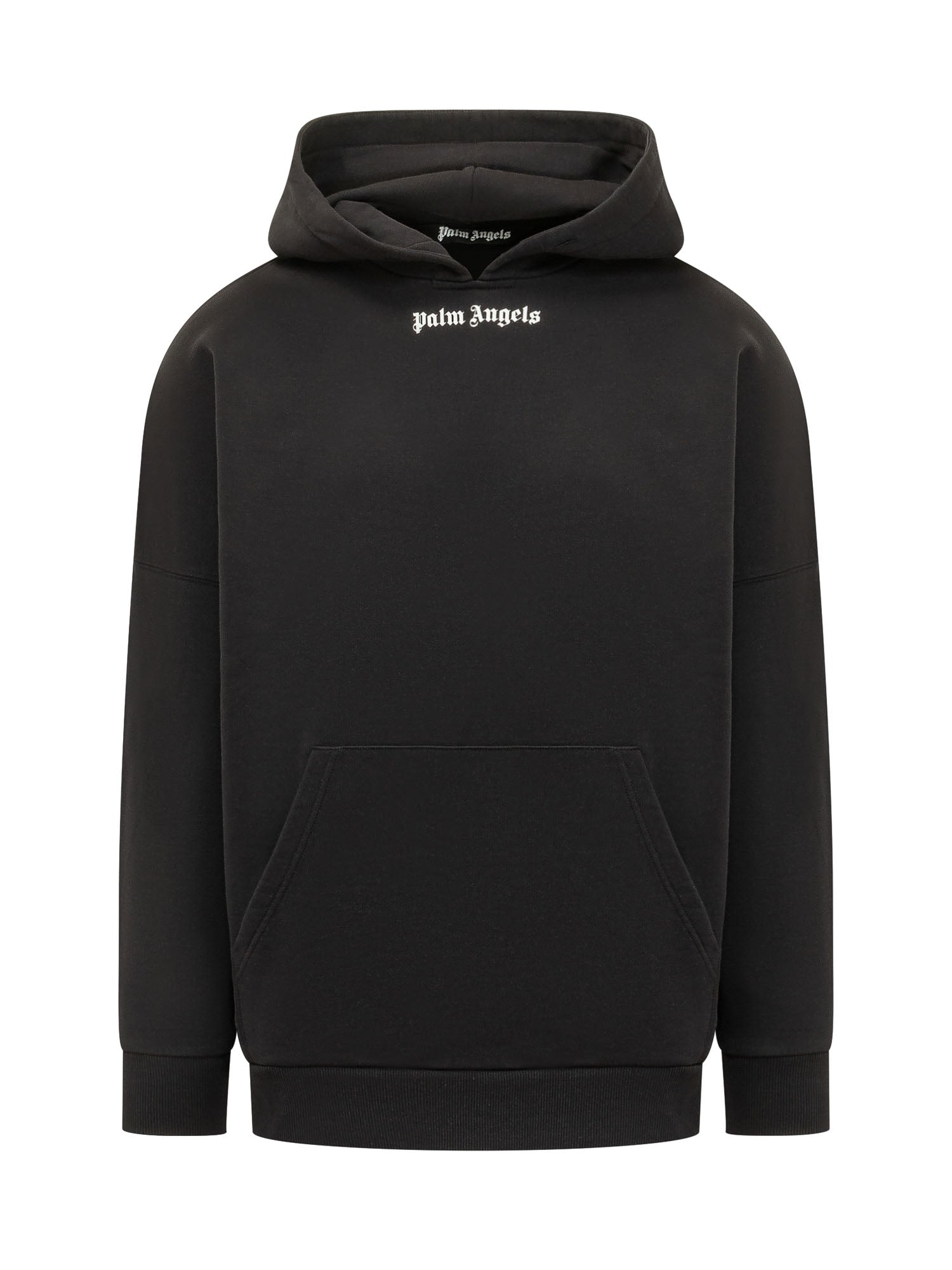 Оригінальна Hoodie With Chest Logo Palm angels – боковий вид