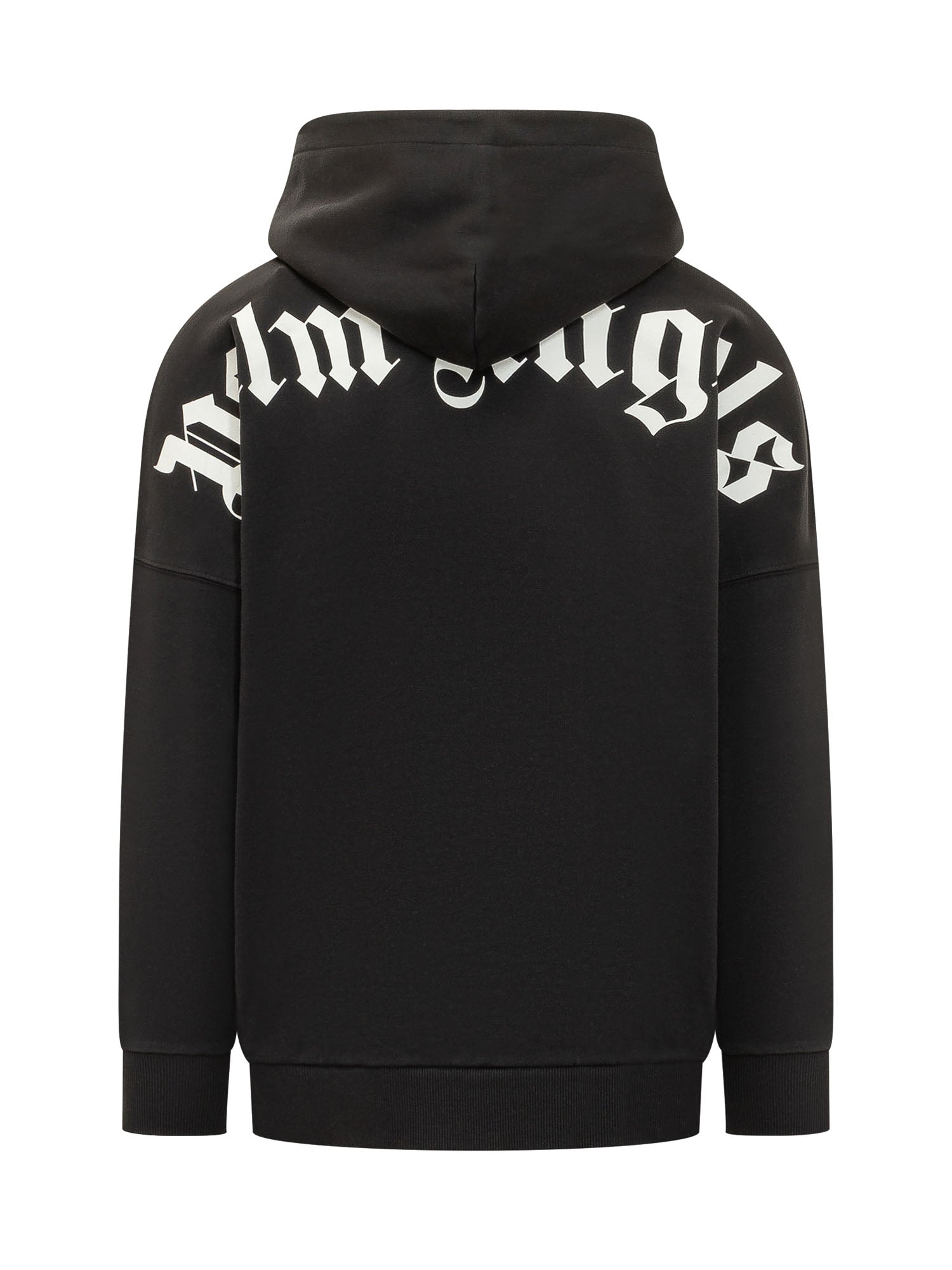 Оригінальна Hoodie With Chest Logo Palm angels – вид ззаду