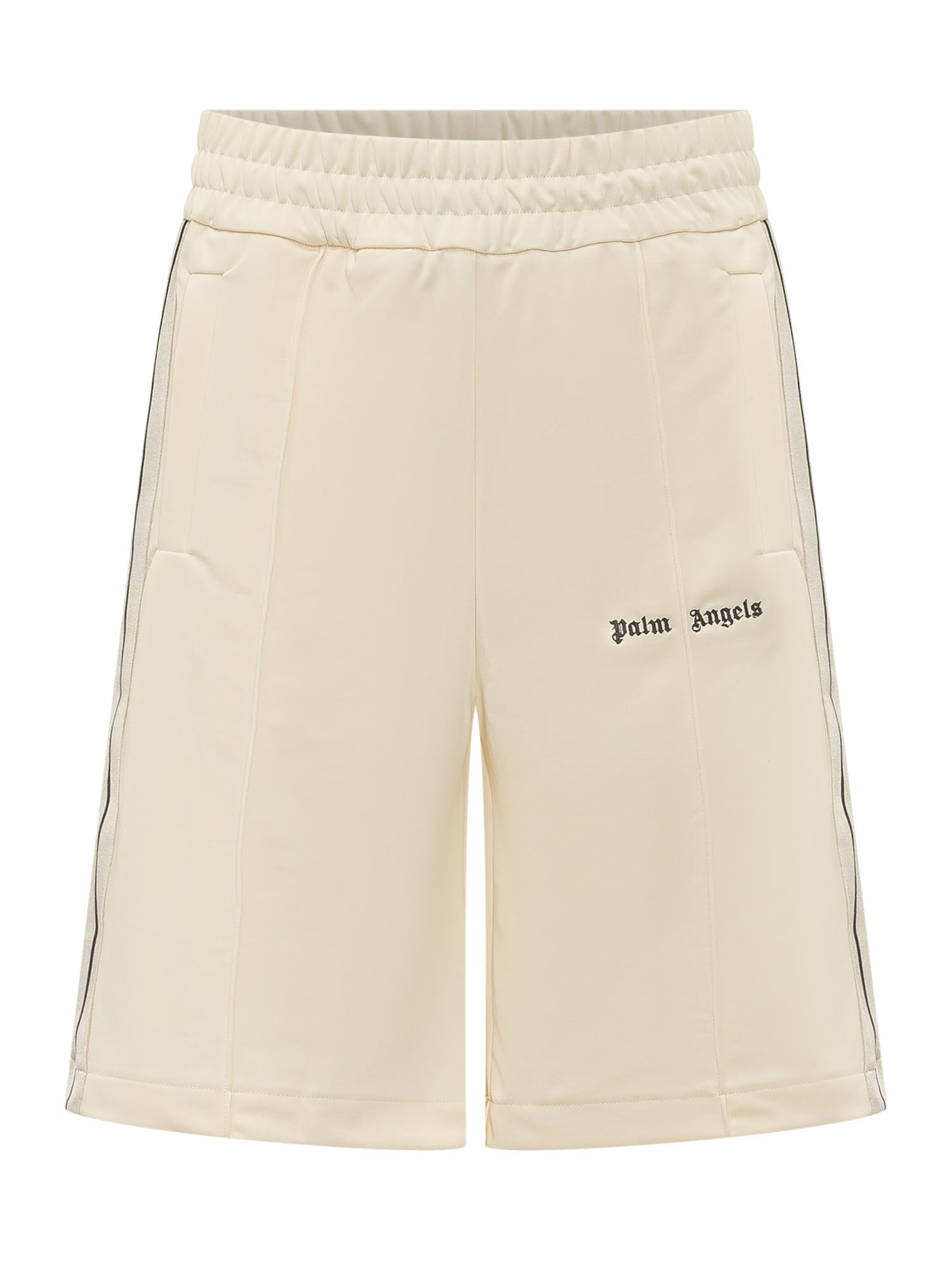 Elasticated Waist Bermuda Shorts With Side Stripes Palm angels оригінал – Купити в Україні – боковий вид