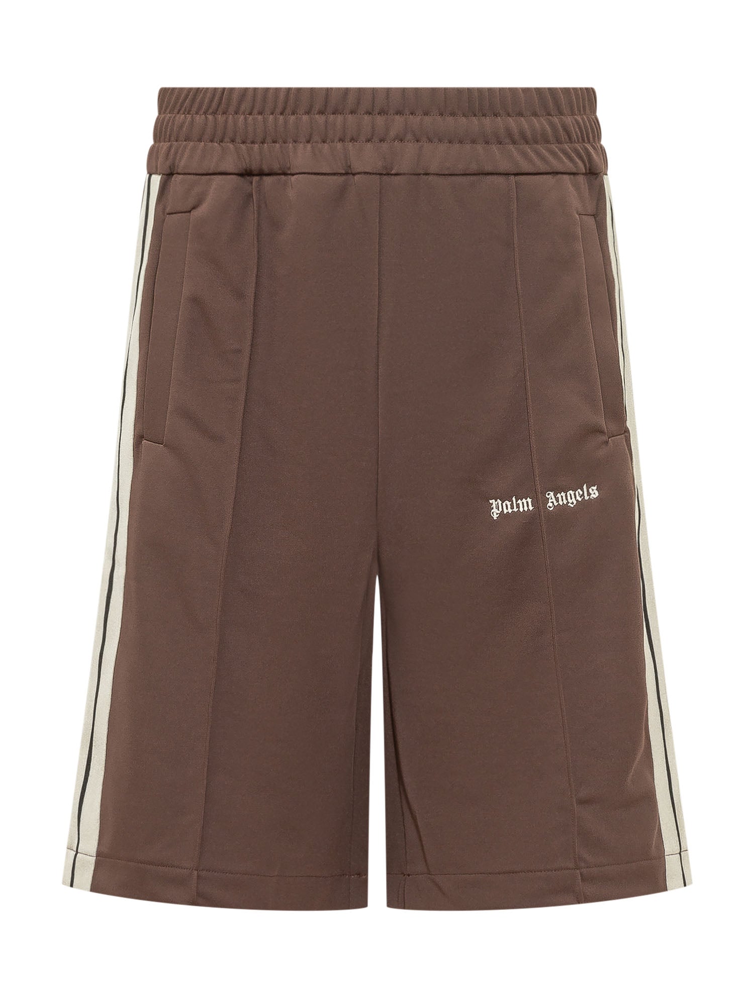 Elasticated Waist Bermuda Shorts With Side Stripes Palm angels оригінал – Купити в Україні – боковий вид