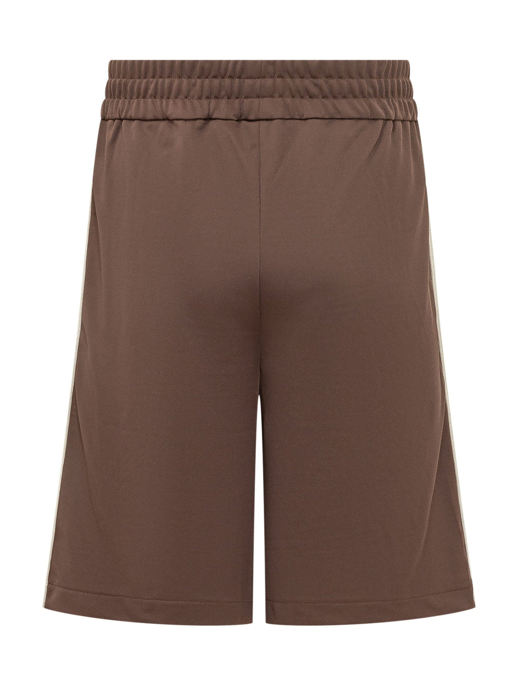 Elasticated Waist Bermuda Shorts With Side Stripes Palm angels оригінал – Купити в Україні – вид ззаду