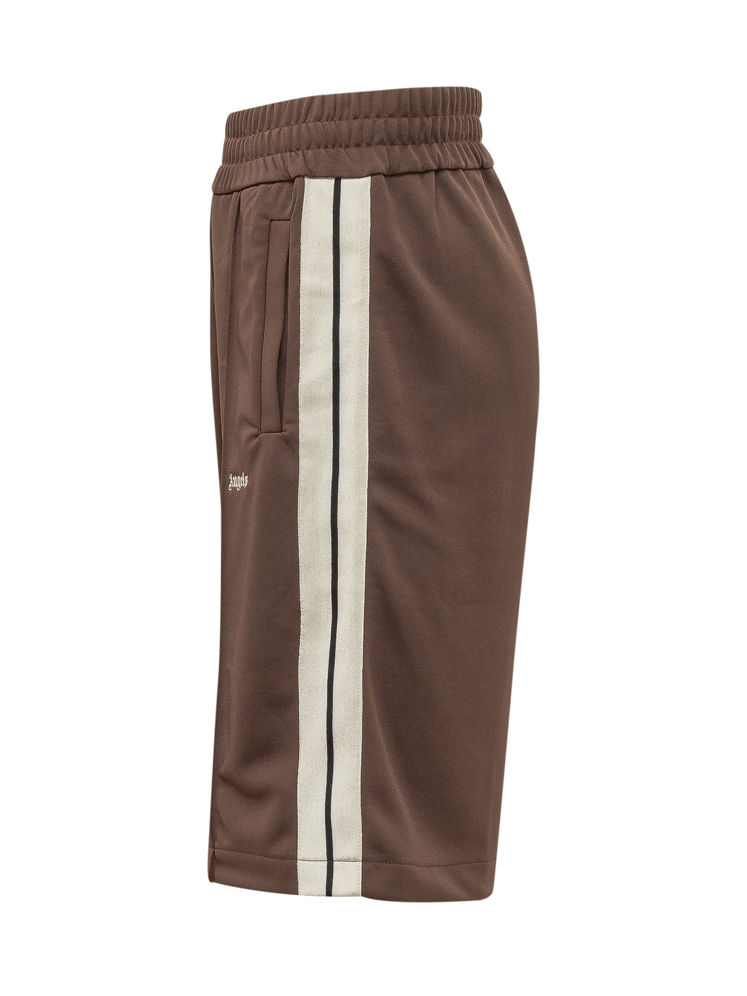 Elasticated Waist Bermuda Shorts With Side Stripes Palm angels оригінал – Купити в Україні – детальний вид