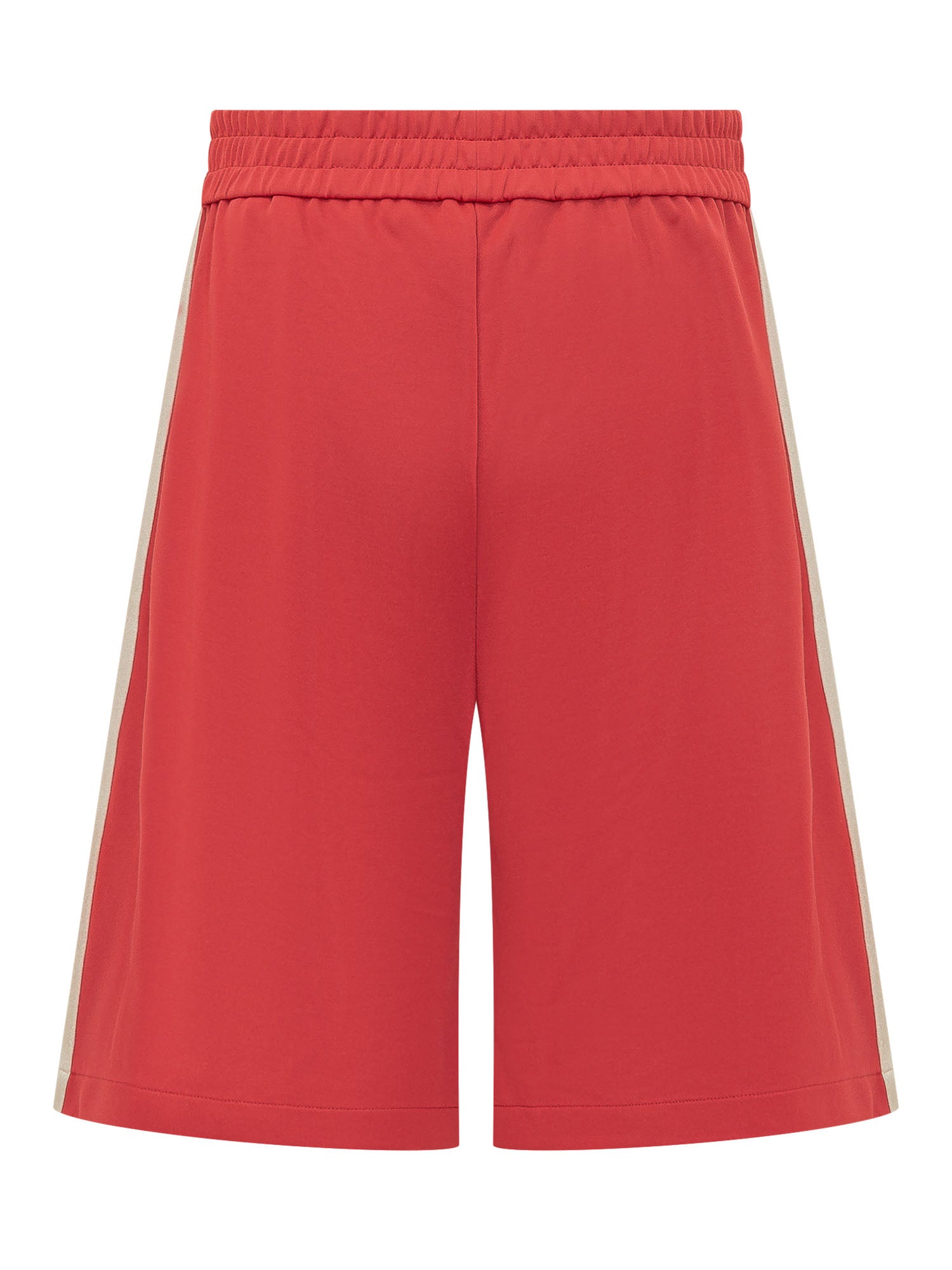 Elasticated Waist Bermuda Shorts With Side Stripes Palm angels оригінал – Купити в Україні – вид ззаду