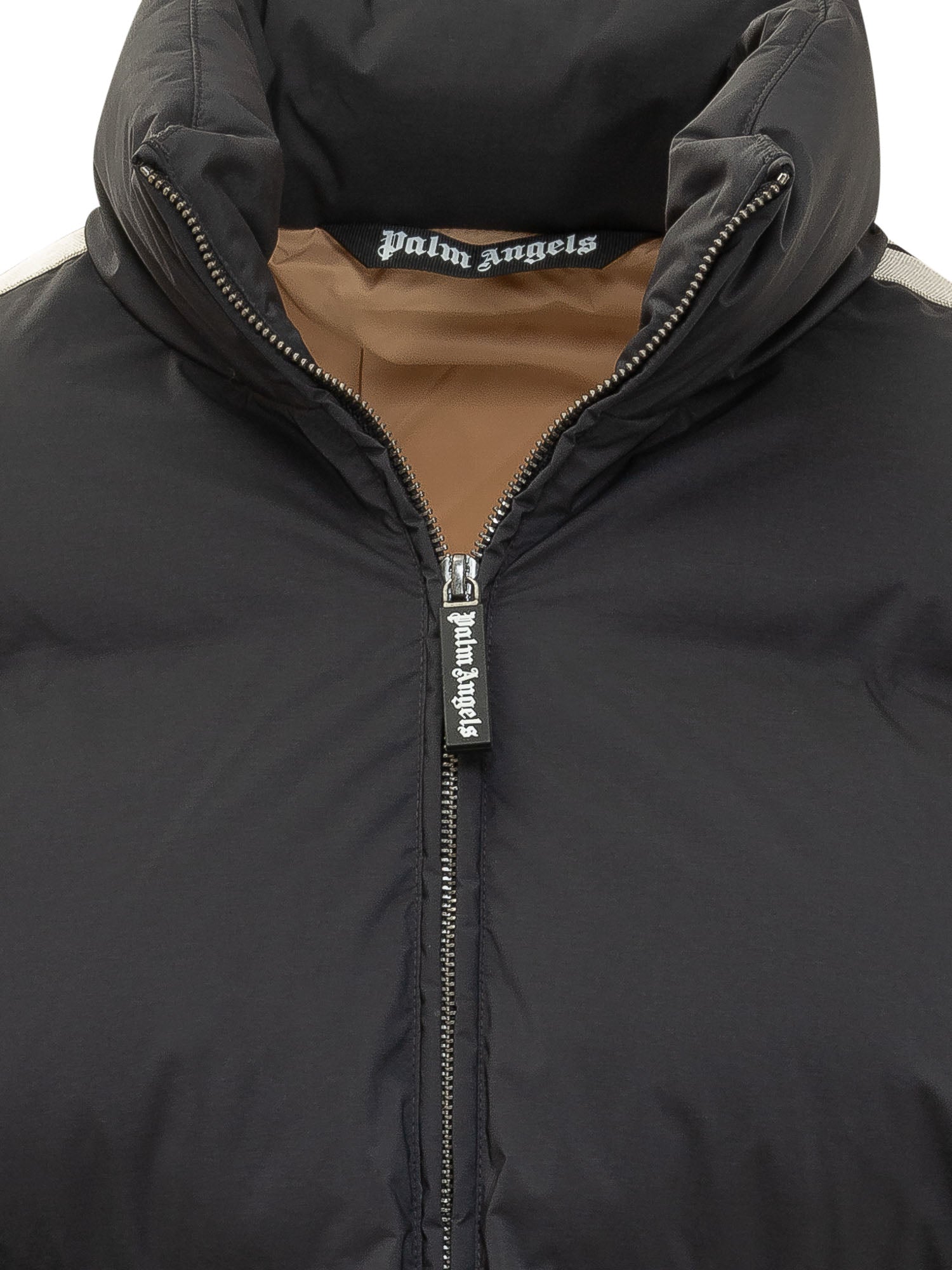 Down Jacket High Neck Zip With Logo Palm angels – Гарантія оригінальності – збільшений вид