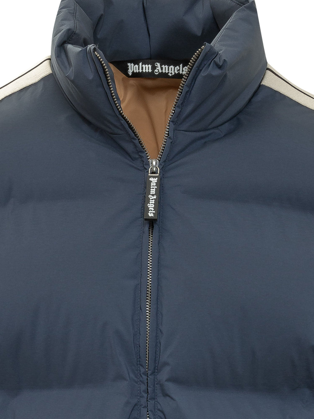 Down Jacket High Neck Zip With Logo Palm angels – Гарантія оригінальності – збільшений вид
