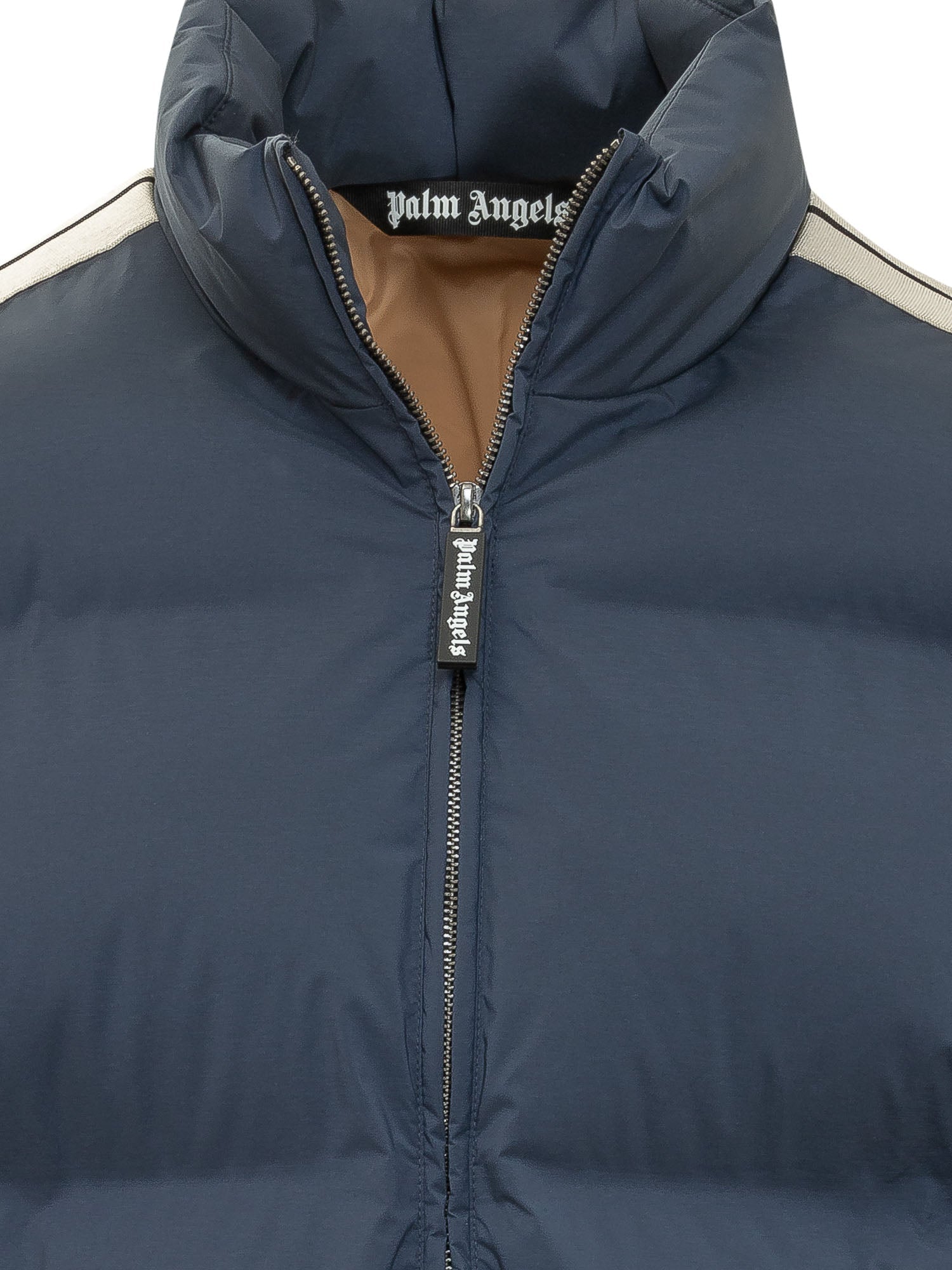 Down Jacket High Neck Zip With Logo Palm angels – Гарантія оригінальності – збільшений вид