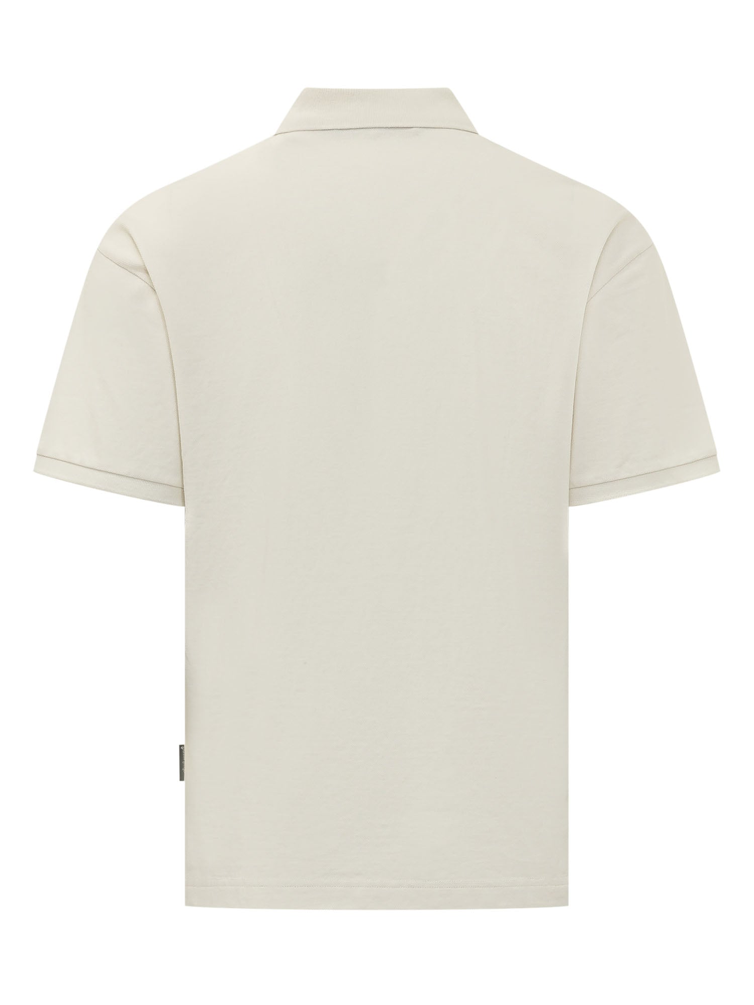 Short Sleeve Polo With Collar And Applied Logo Palm angels – Гарантія оригінальності – вид ззаду