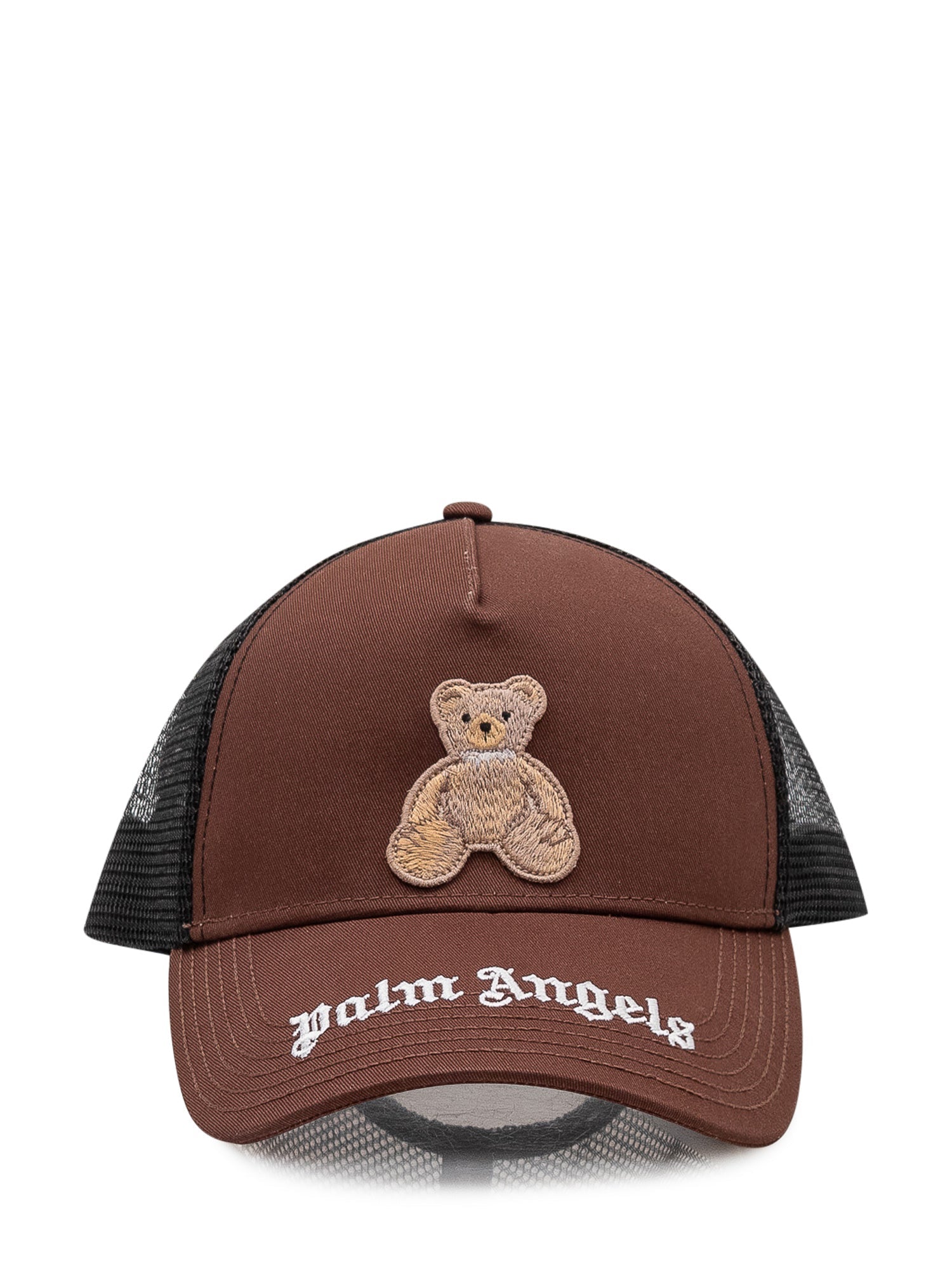 Baseball Cap With Visor And Embroidered Bear Patch Palm angels – Гарантія оригінальності – боковий вид