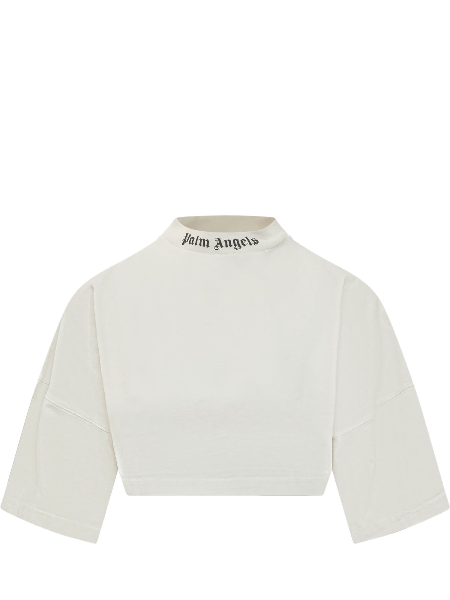 T-Shirt With Logo Palm angels – Гарантія оригінальності – боковий вид